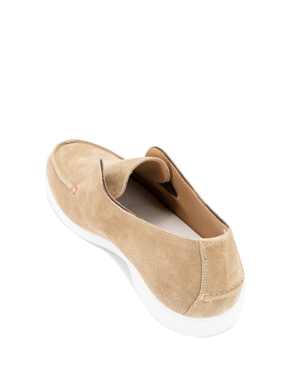 Shop Kiton Moccasin In Beige