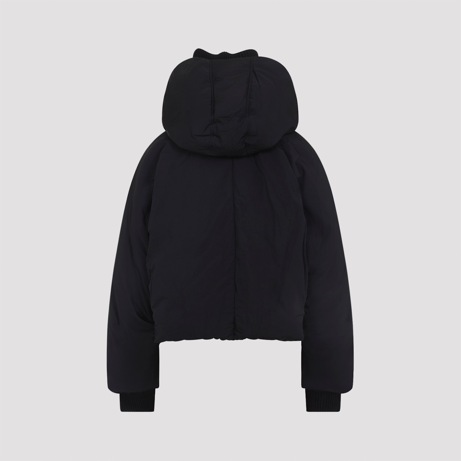 Sportmax Glizia Down Hooded Jacket In Blue