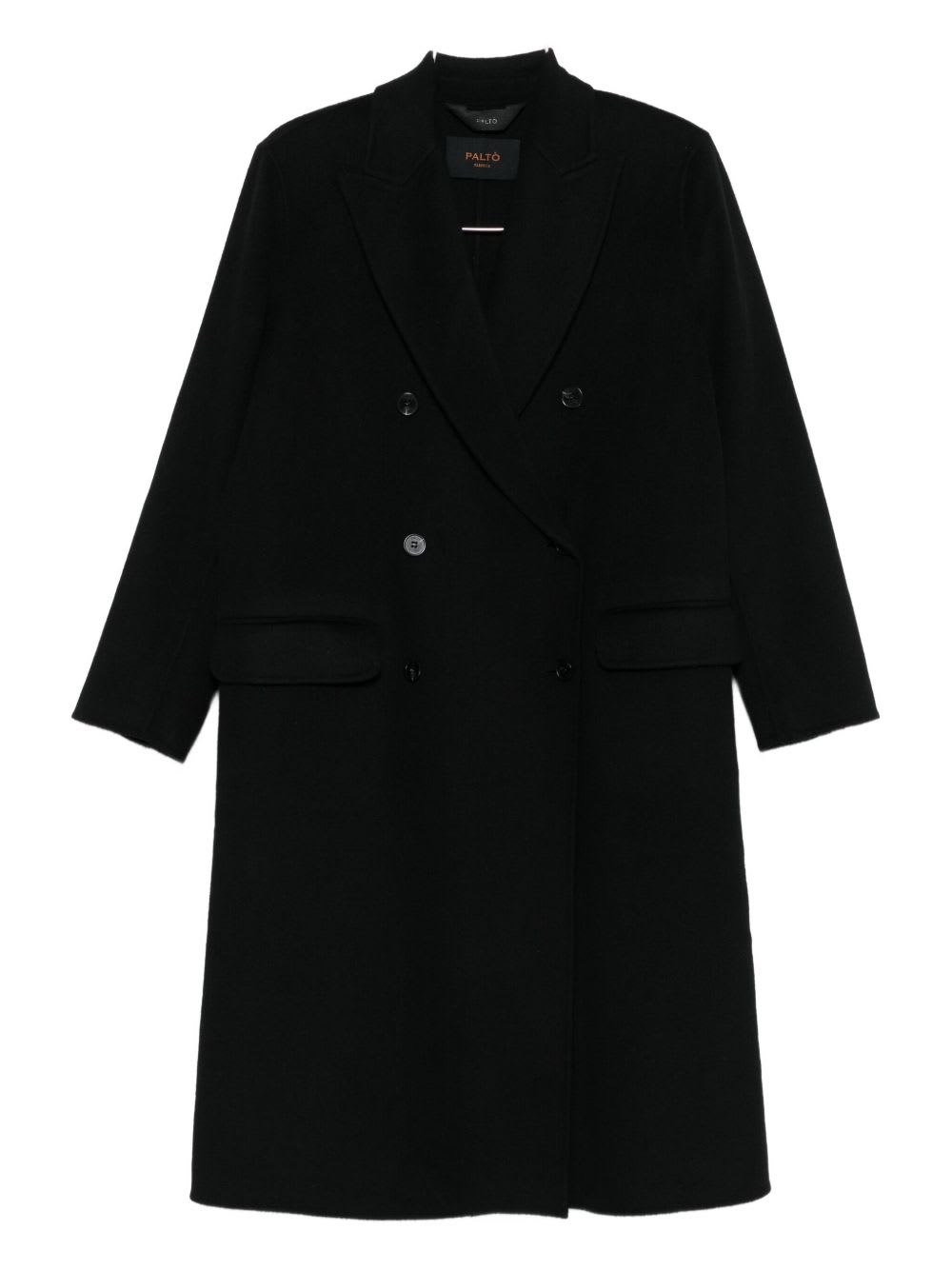 Paltò Arianna Wool Coat In Black
