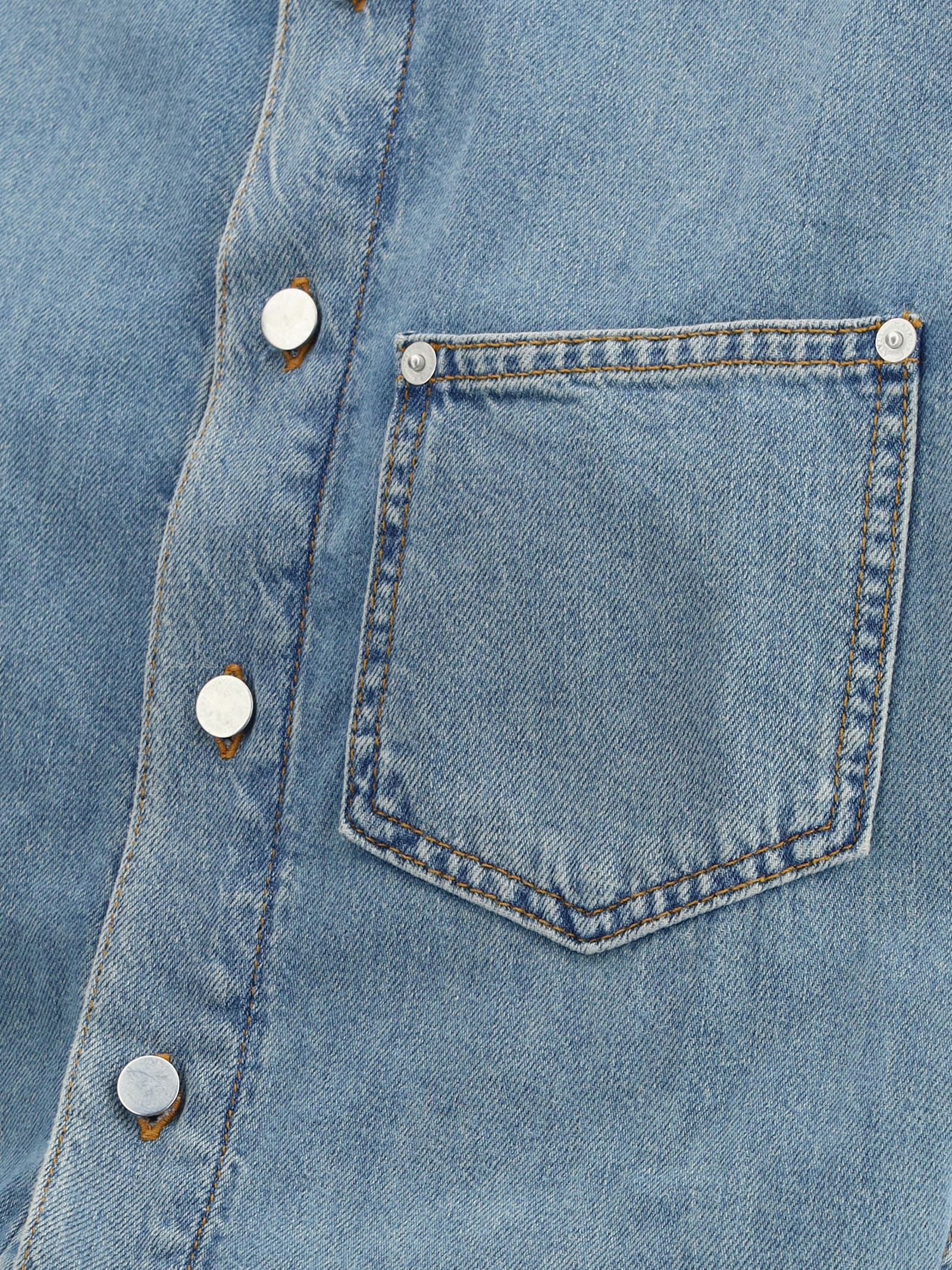 Haikure Ionic Dress Buttoned Cuffs In Blue
