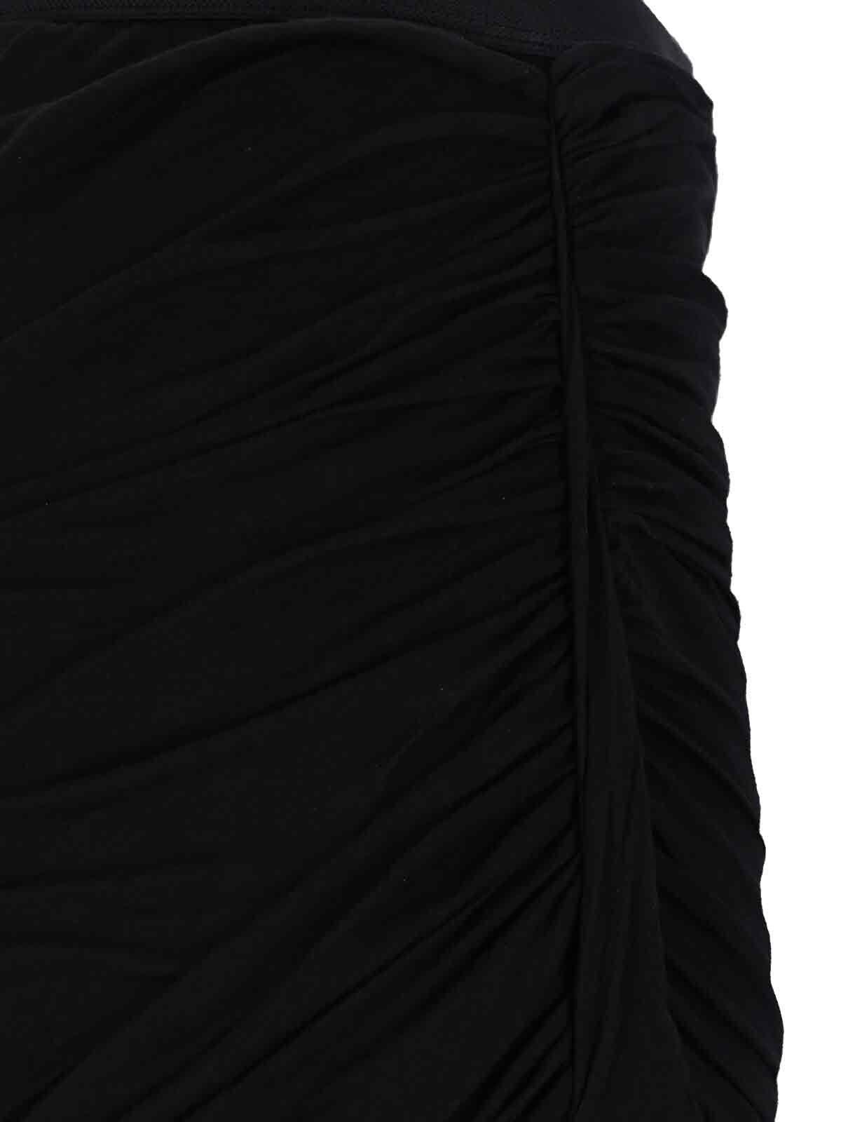 DRKSHDW SOFT EDFU RUCHED MAXI SKIRT