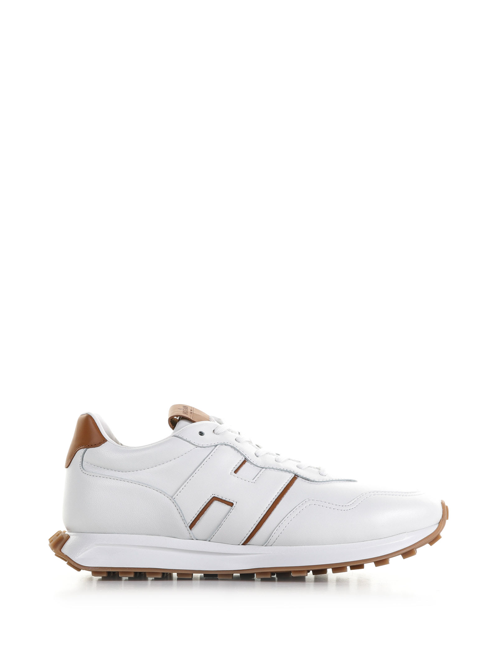 Hogan H601 Leather Low-top Sneakers In White