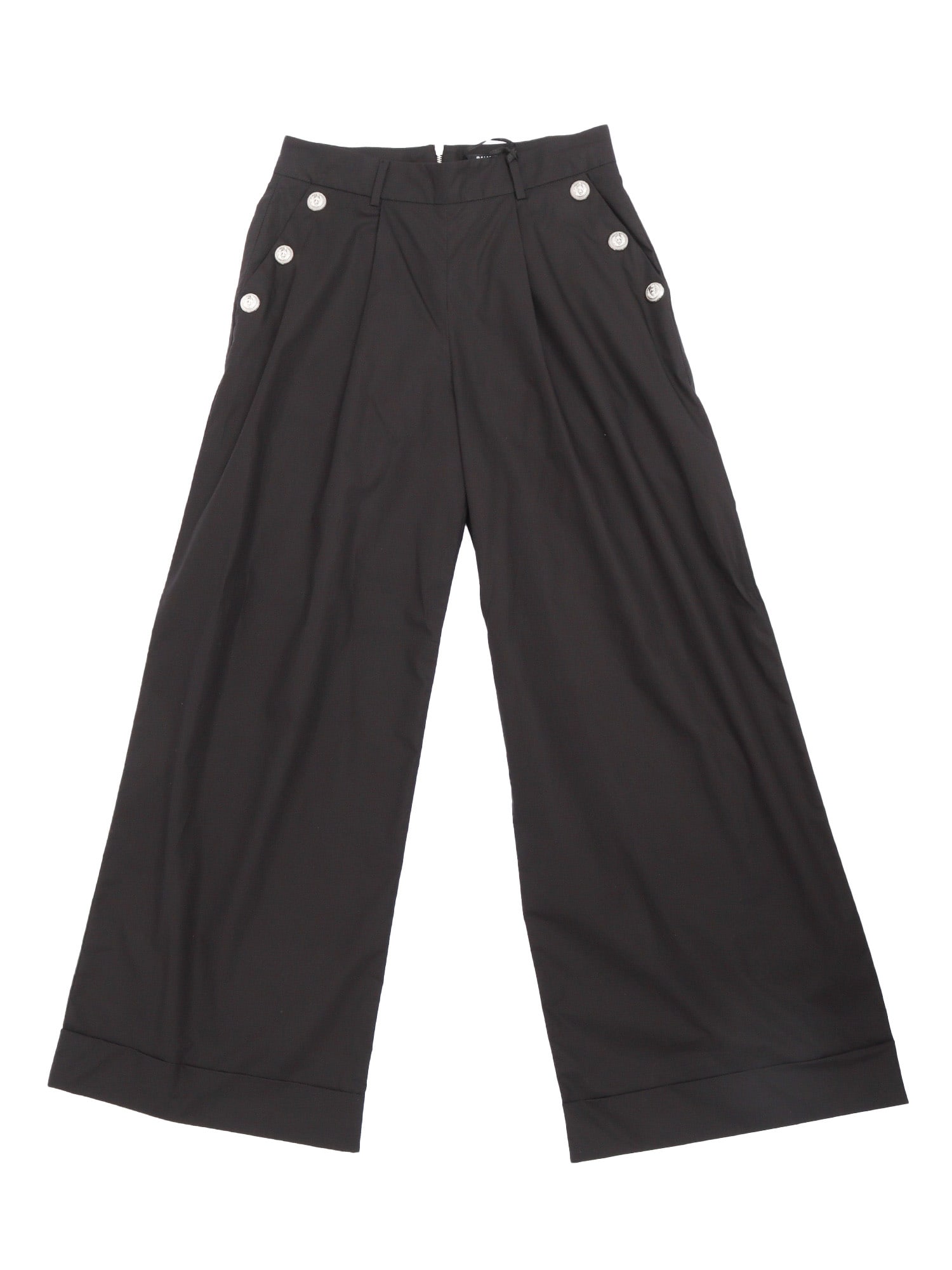 Balmain Trousers In Black