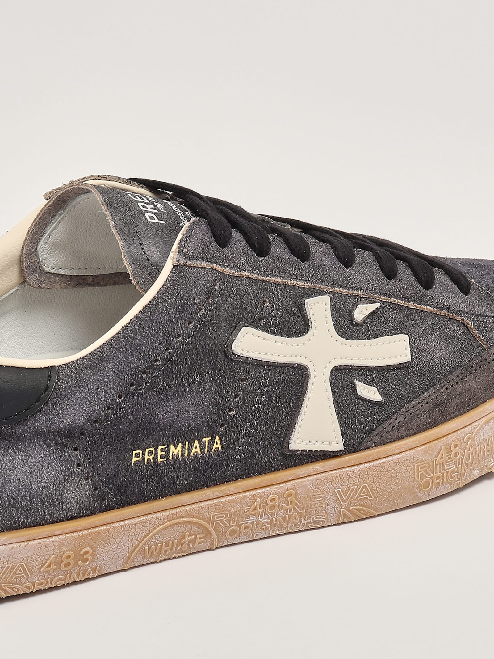 Shop Premiata Sneakers Sneaker In Blu