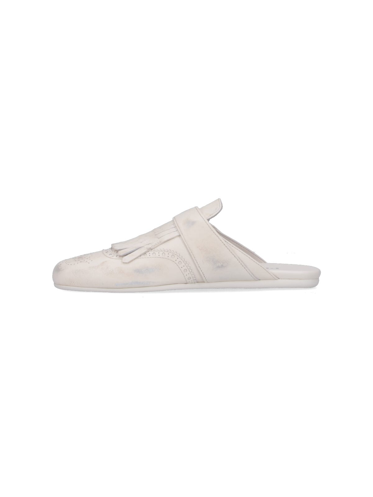 Prada Shuffle Sabots In White