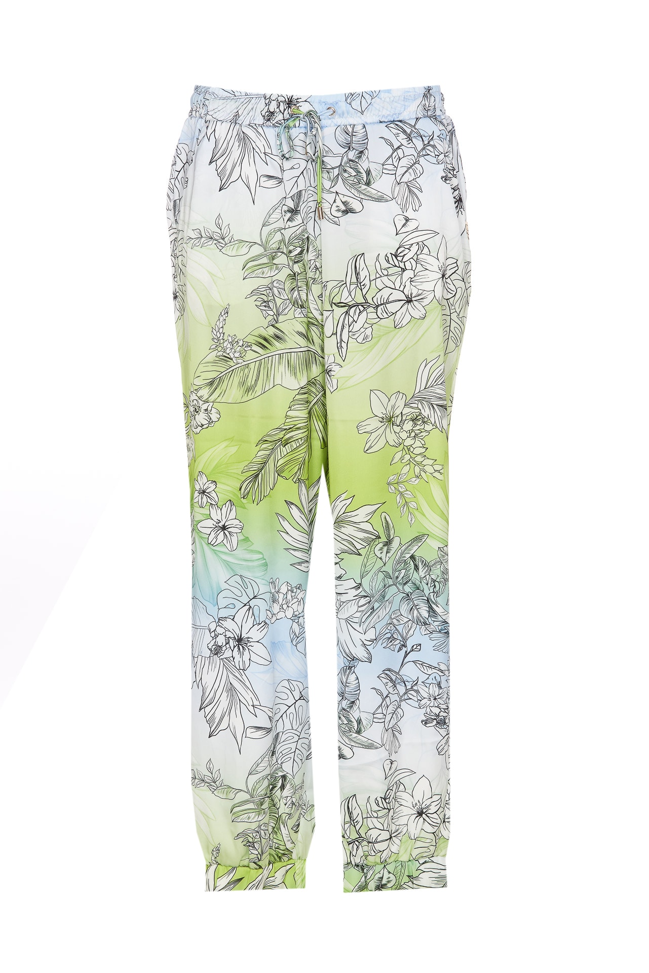Shop Liu •jo Pants In Multicolour