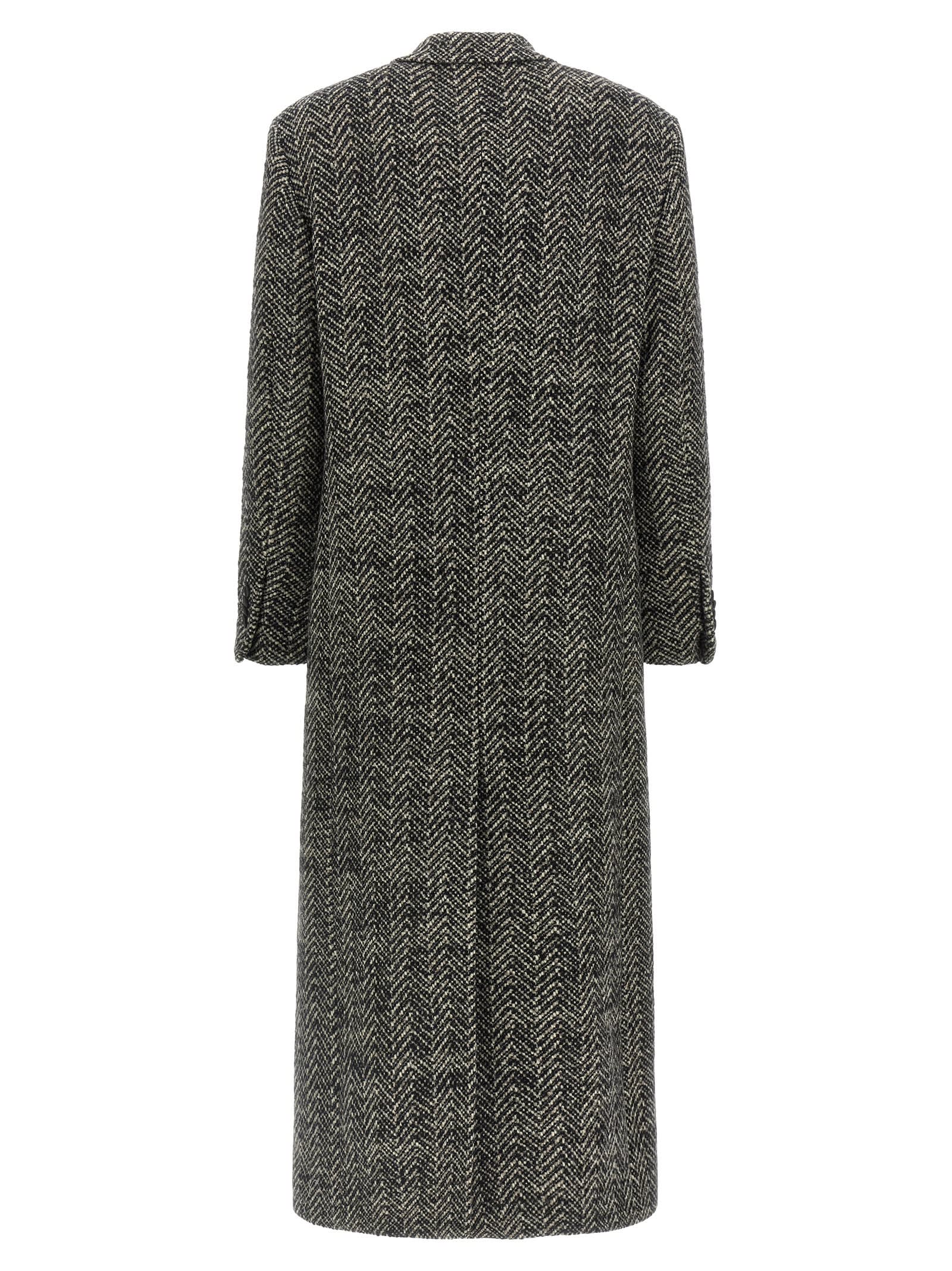 Tagliatore Caitlyn Coat In Gray