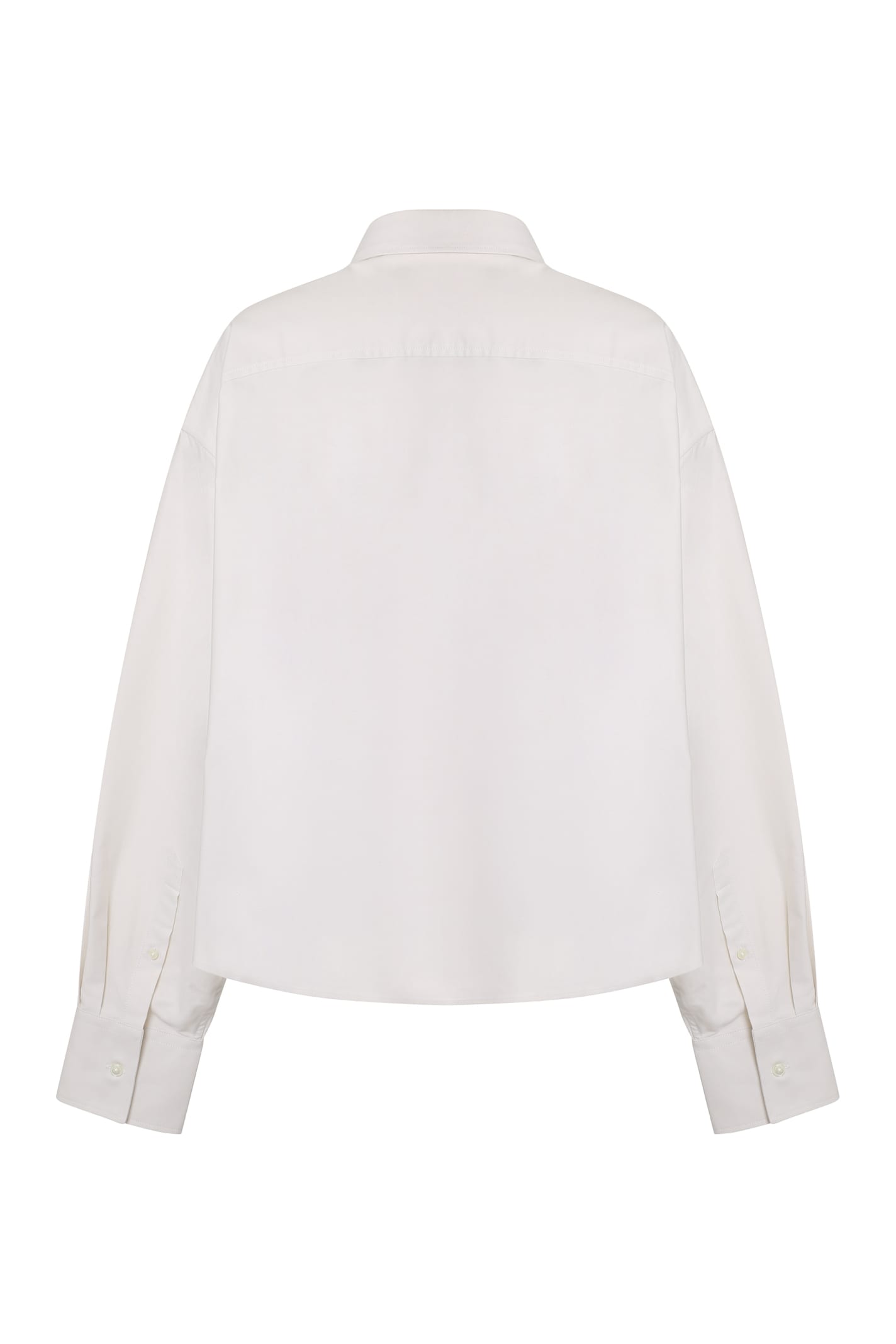 Ami Alexandre Mattiussi Ami Paris Cotton Shirt In Ivory