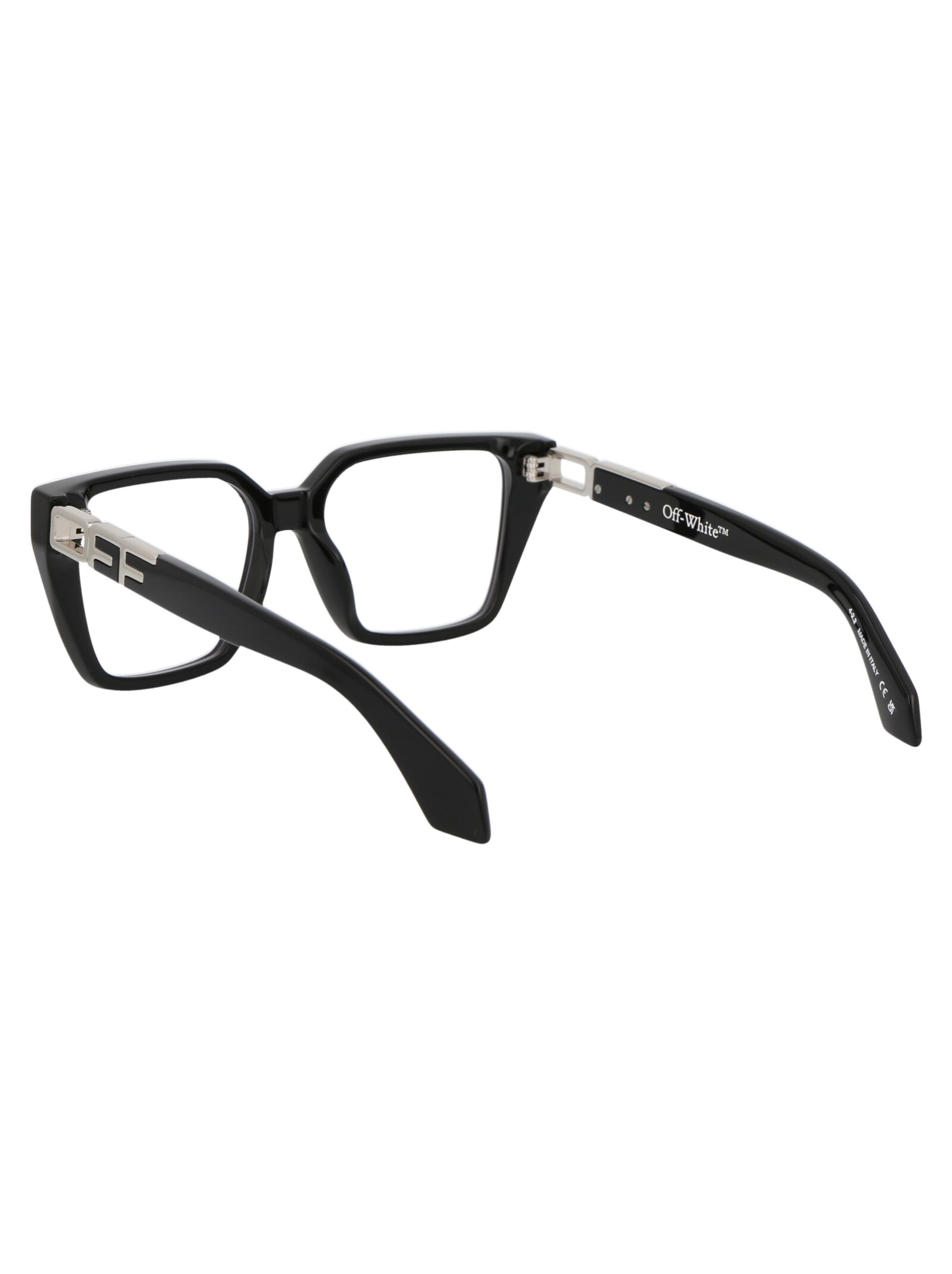 Shop Off-white Optical Style 29 Glasses In 1000 Black
