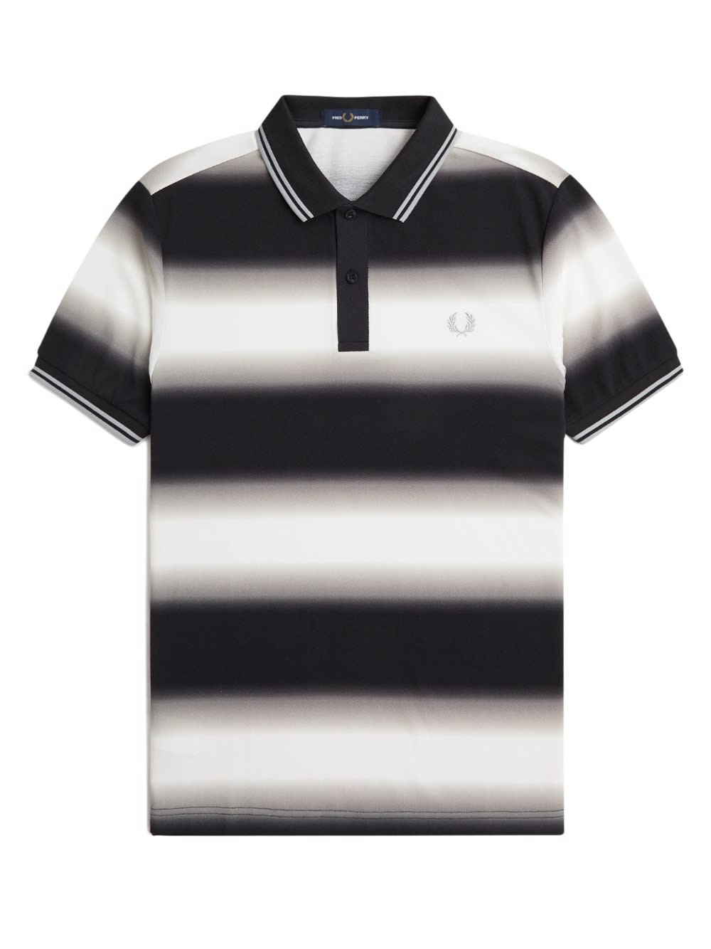 Fp Stripe Graphic Polo Shirt