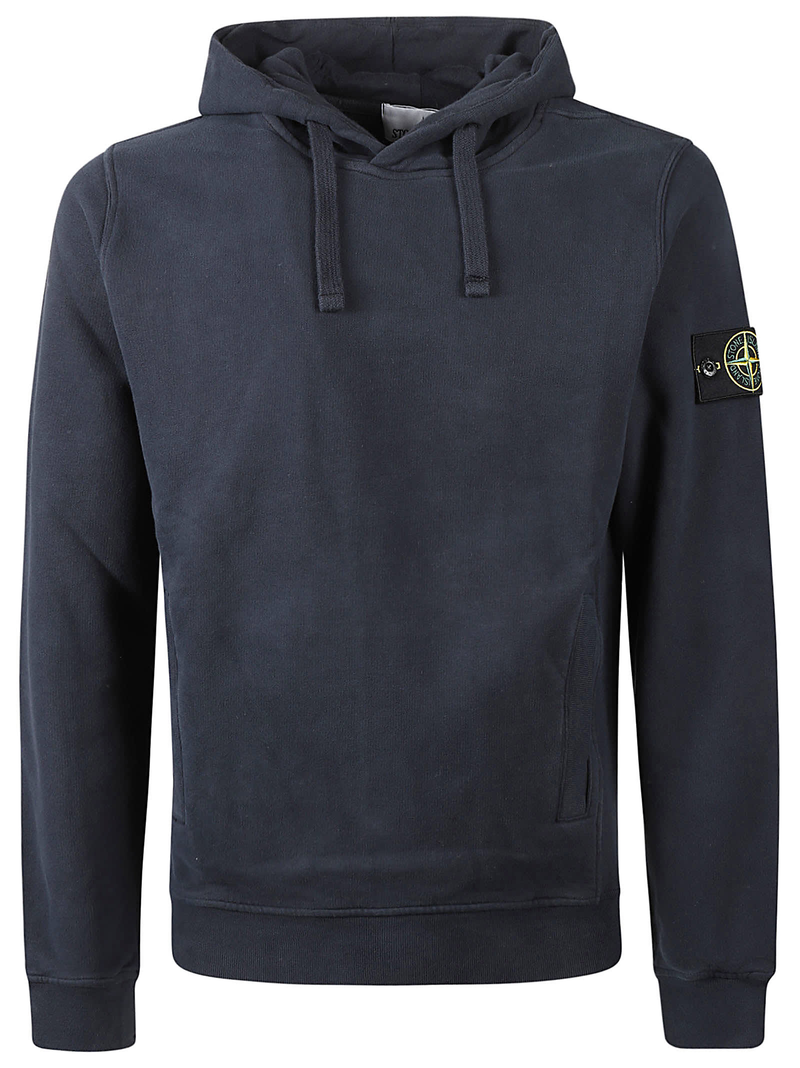 Shop Stone Island Sweatshirt In Navy Blue