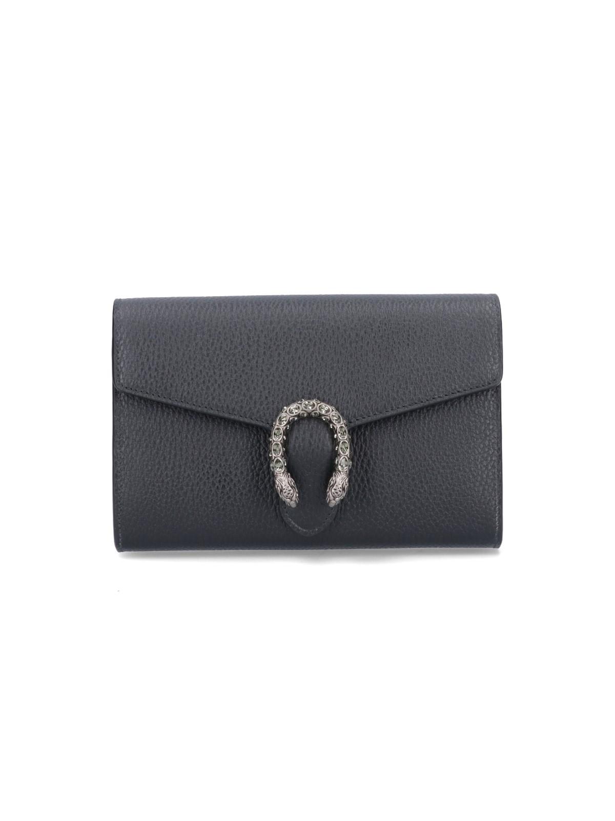 Gucci Dyonisus Mini Wallet Bag In Black
