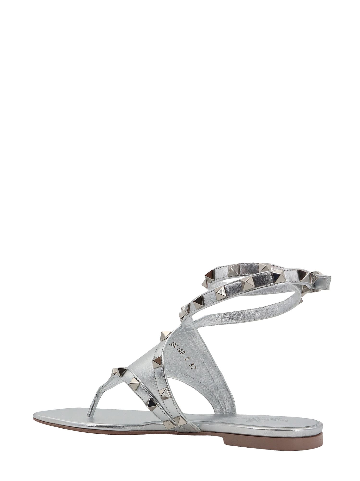 Valentino Sandals In Silver