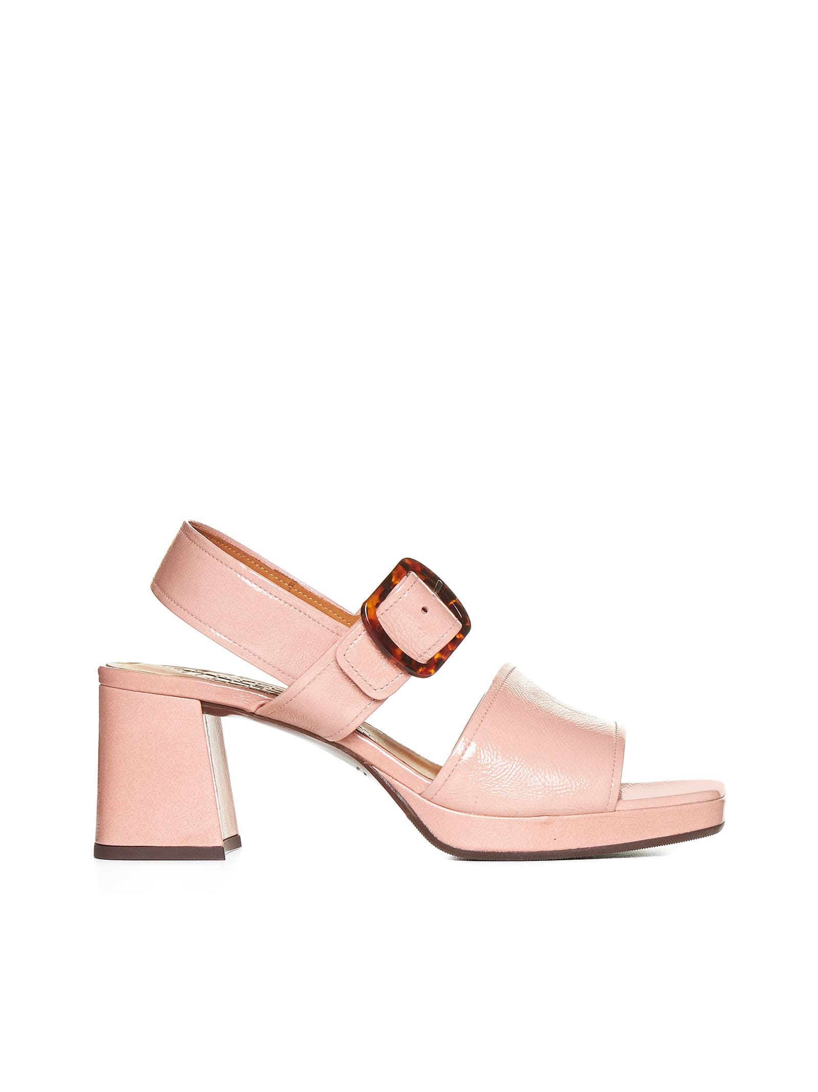 Shop Chie Mihara Sandals In Ferrari Pink