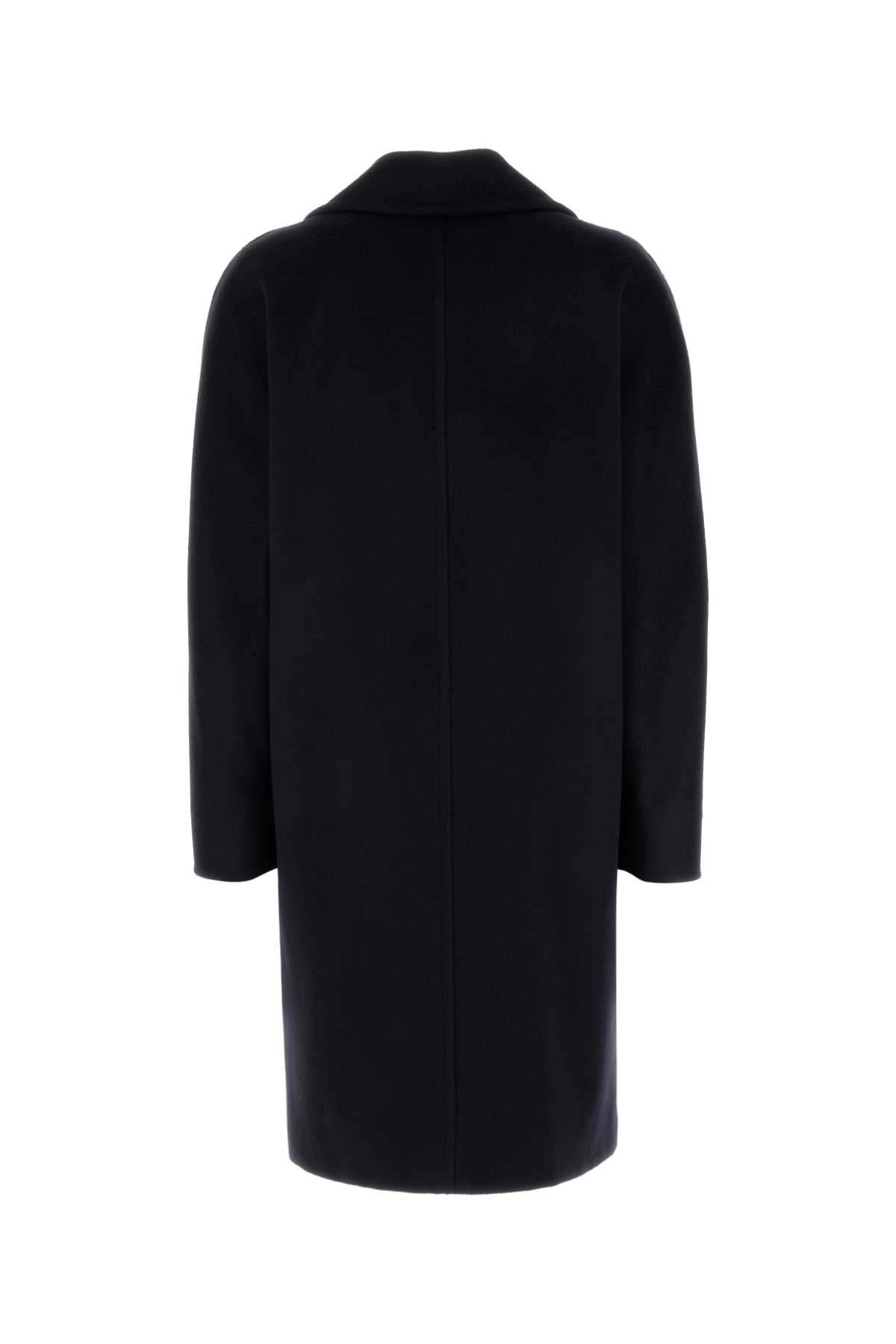 Max Mara Marella Double-breasted Coat In Blue