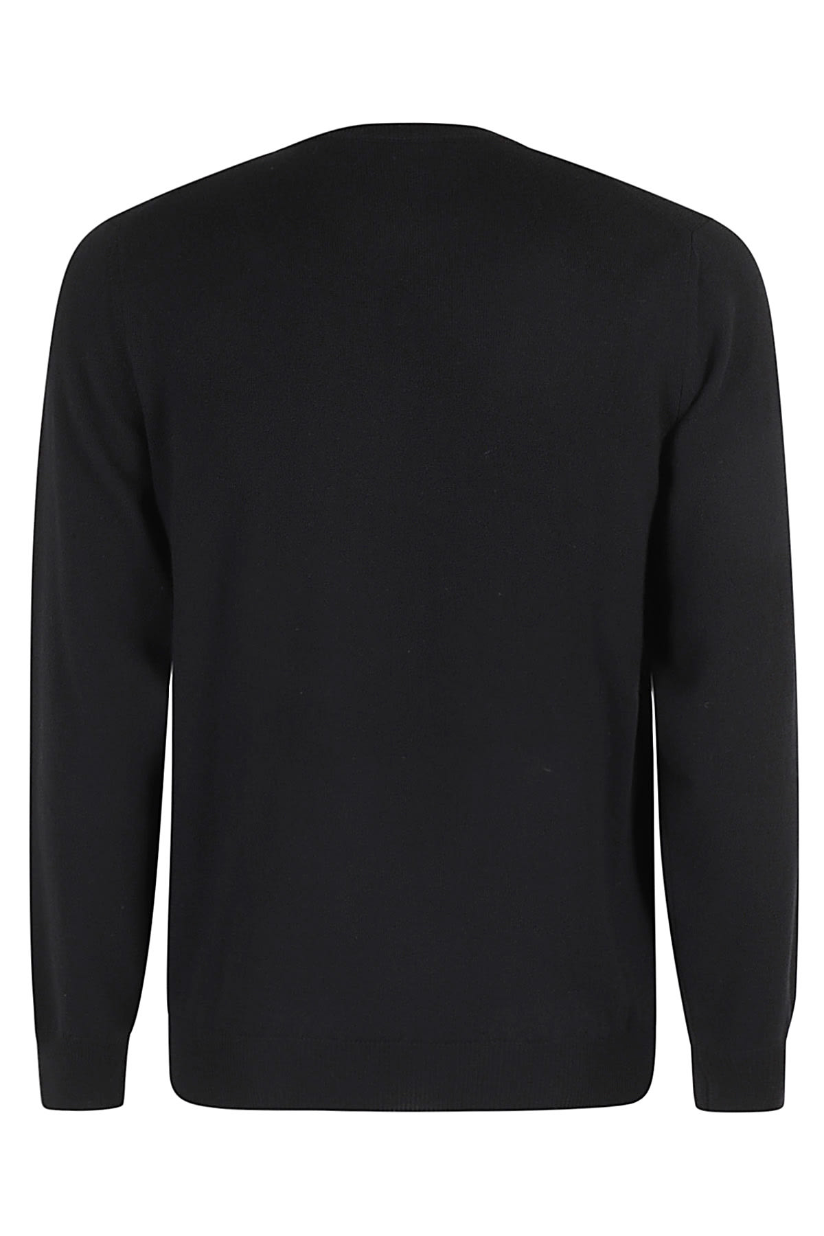 Filippo De Laurentiis Girocollo ml Lana Cashmere In Nero