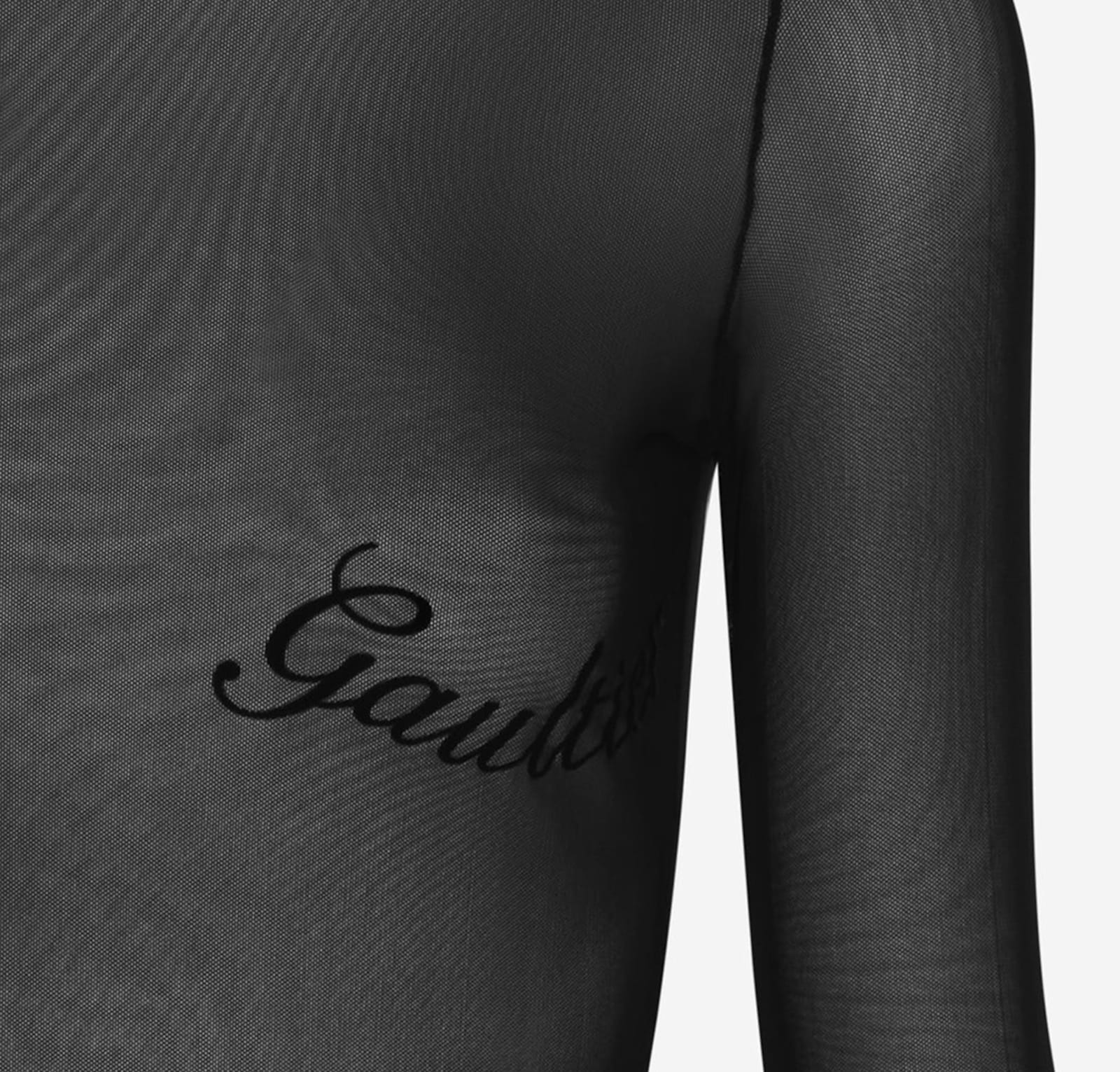 Shop Jean Paul Gaultier The Flocked Top