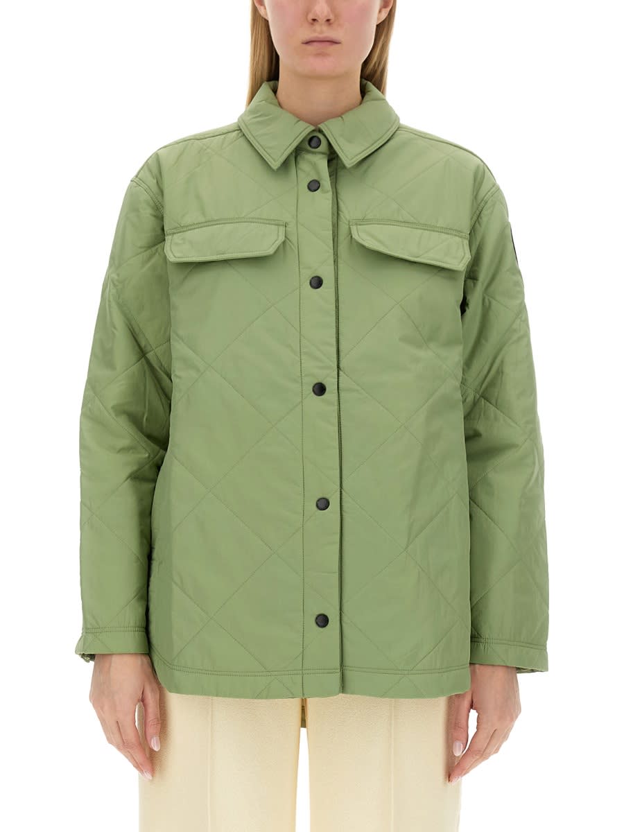 Shop Canada Goose Jacket Albany In Green