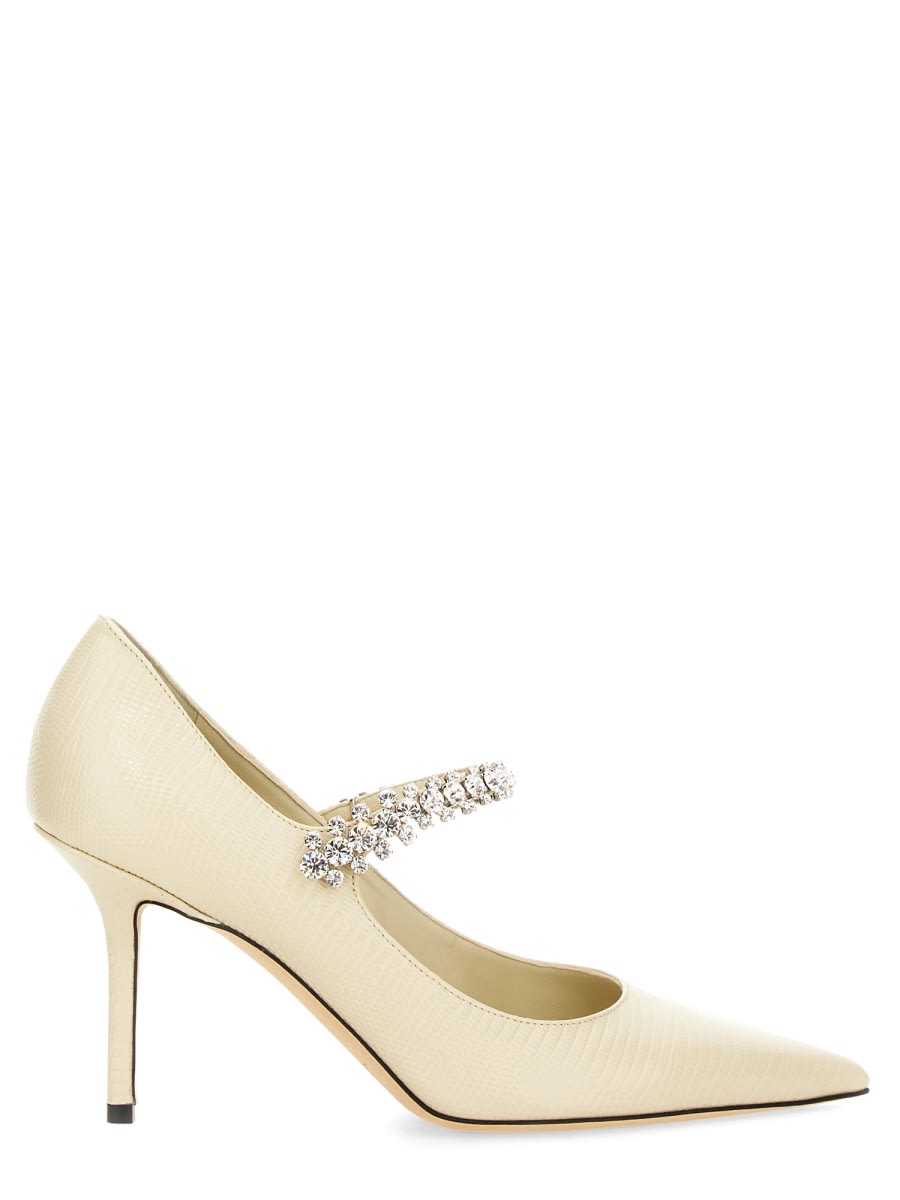 Shop Jimmy Choo Pump Bing 85 In Ivory