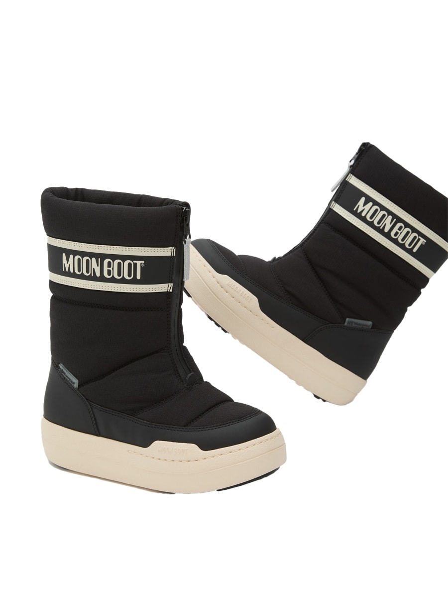 Moon Boot Jr Park Boots In Black