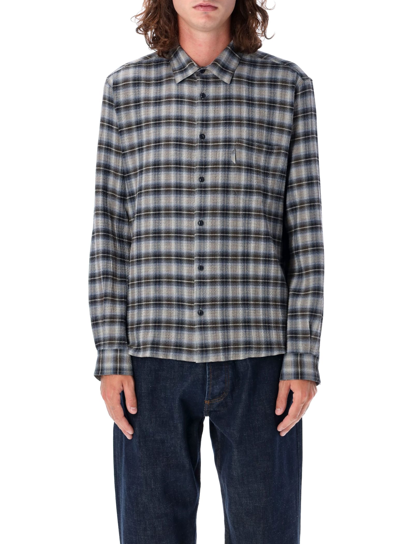 Shop Ymc You Must Create Checked Shirt In Multi