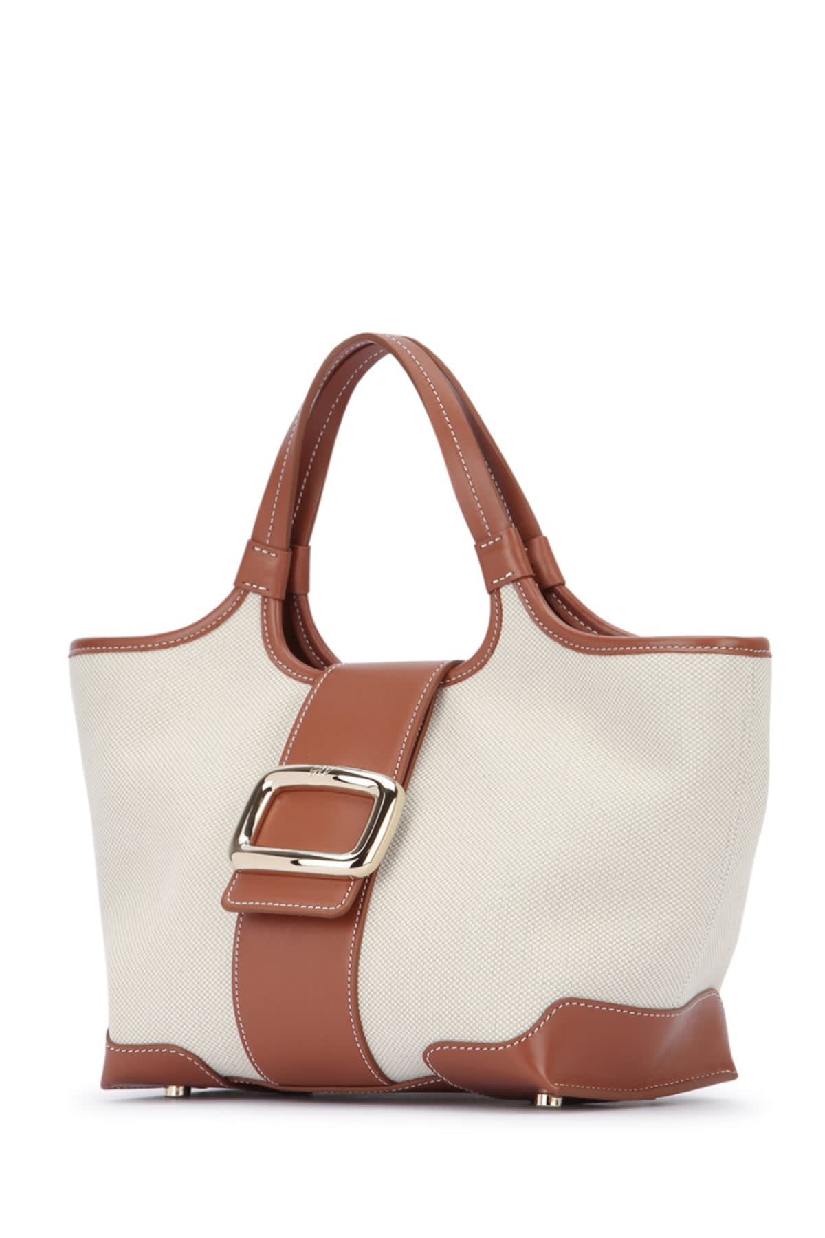 Roger Vivier Grand Vivier Choc Mini In C606naturalechiaros018cognacscuro