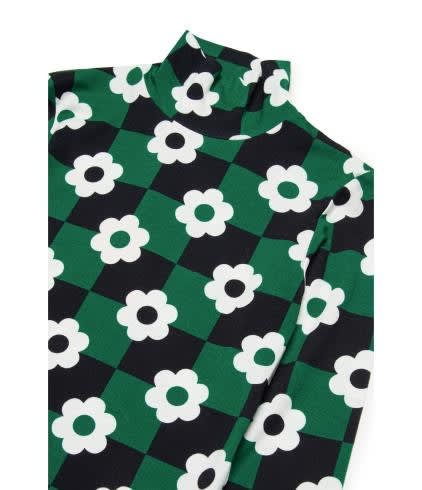 Shop Max&amp;co. T-shirt A Fiori In Green