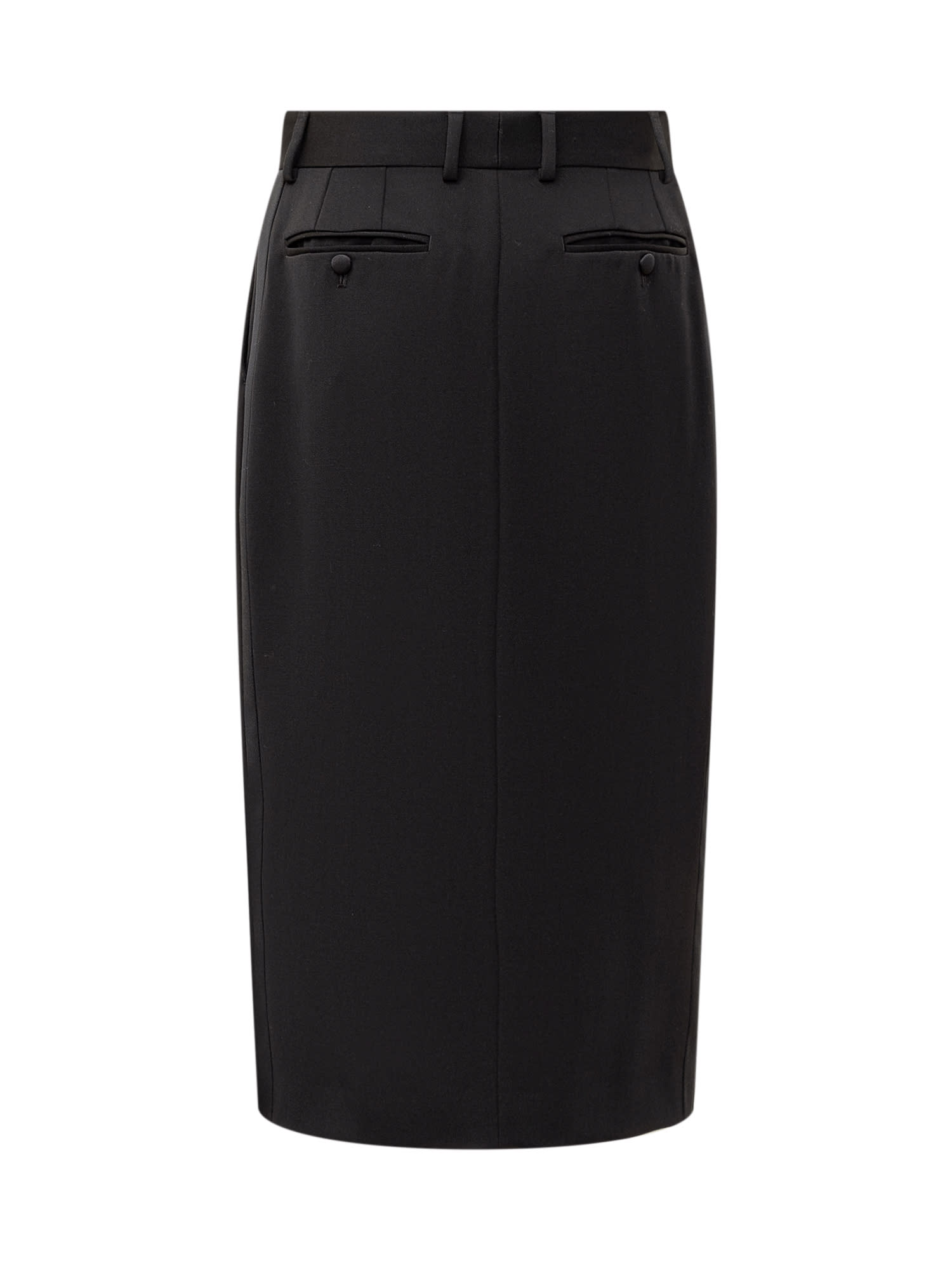 Shop Dolce & Gabbana Skirt In Nero