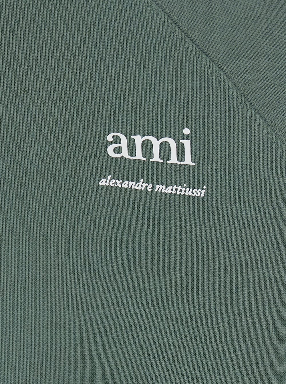 Shop Ami Alexandre Mattiussi Sweatshirt Ami Am In Grey