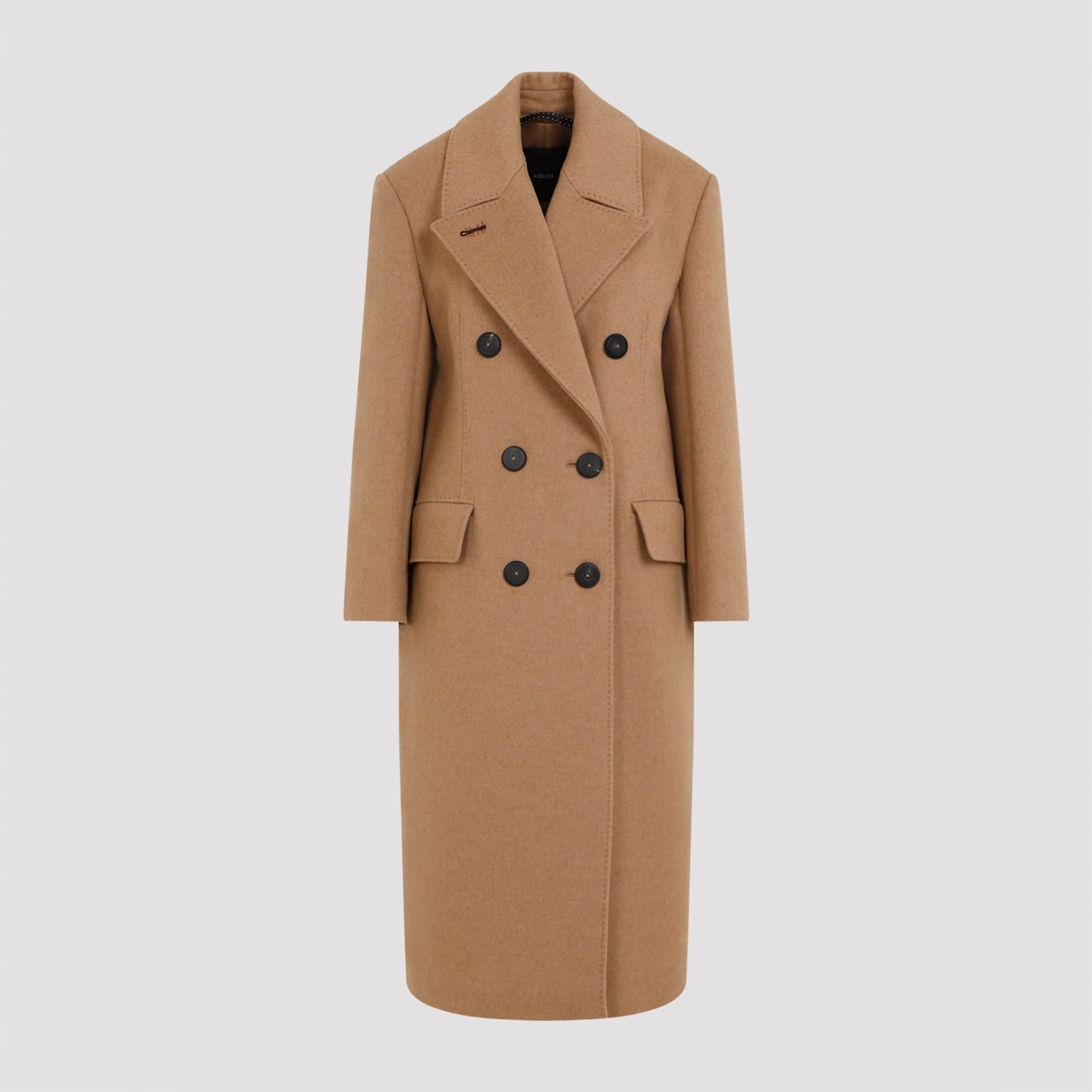 Shop Max Mara Certo Coat In Cammello