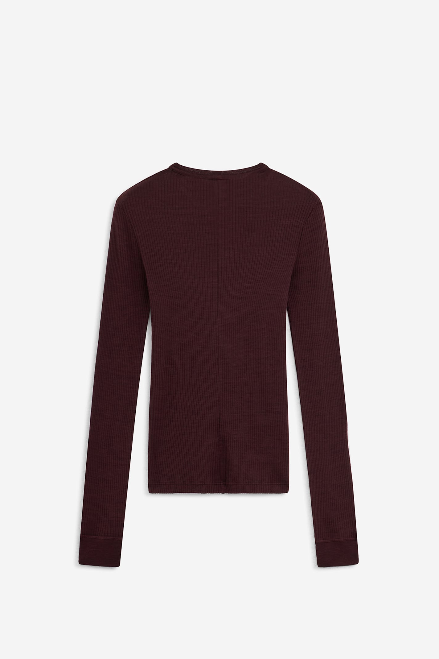 Forte Forte Longsleeve In Burgundy