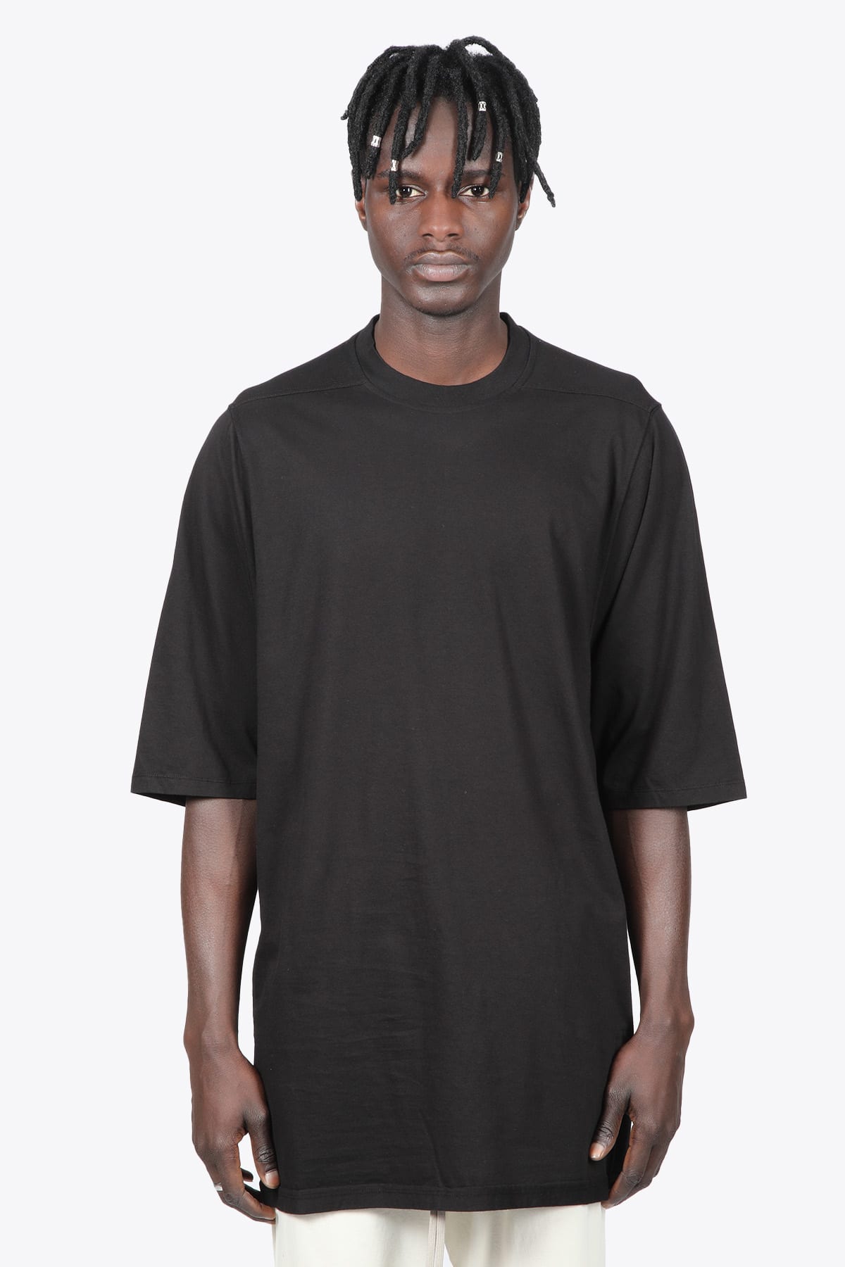 DRKSHDW Jumbo Ss T Black cotton oversized t-shirt - Jumbo ss t