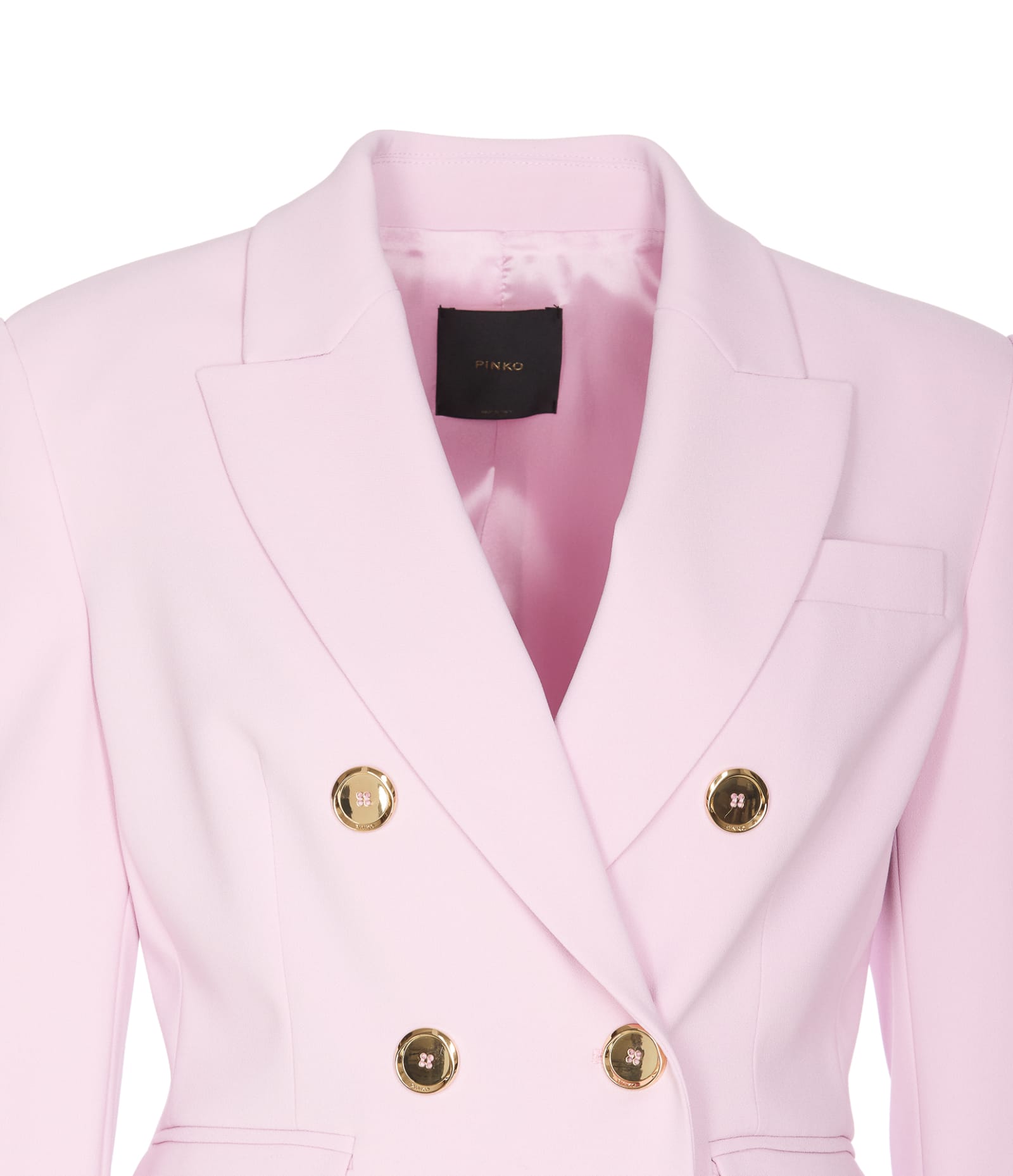 Shop Pinko Granato Blazer In Rosa