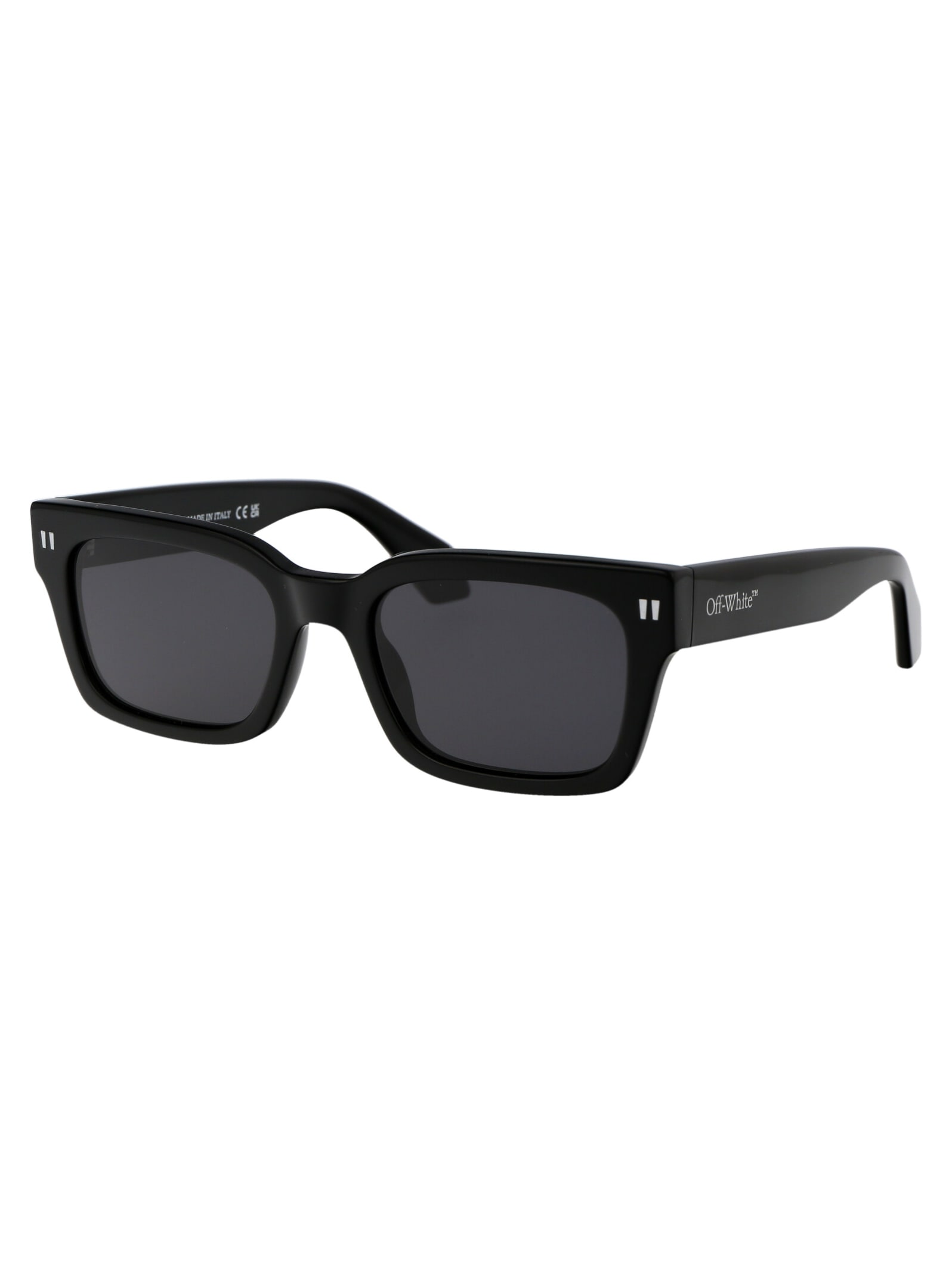 Shop Off-white Midland Sunglasses In 1007 Black