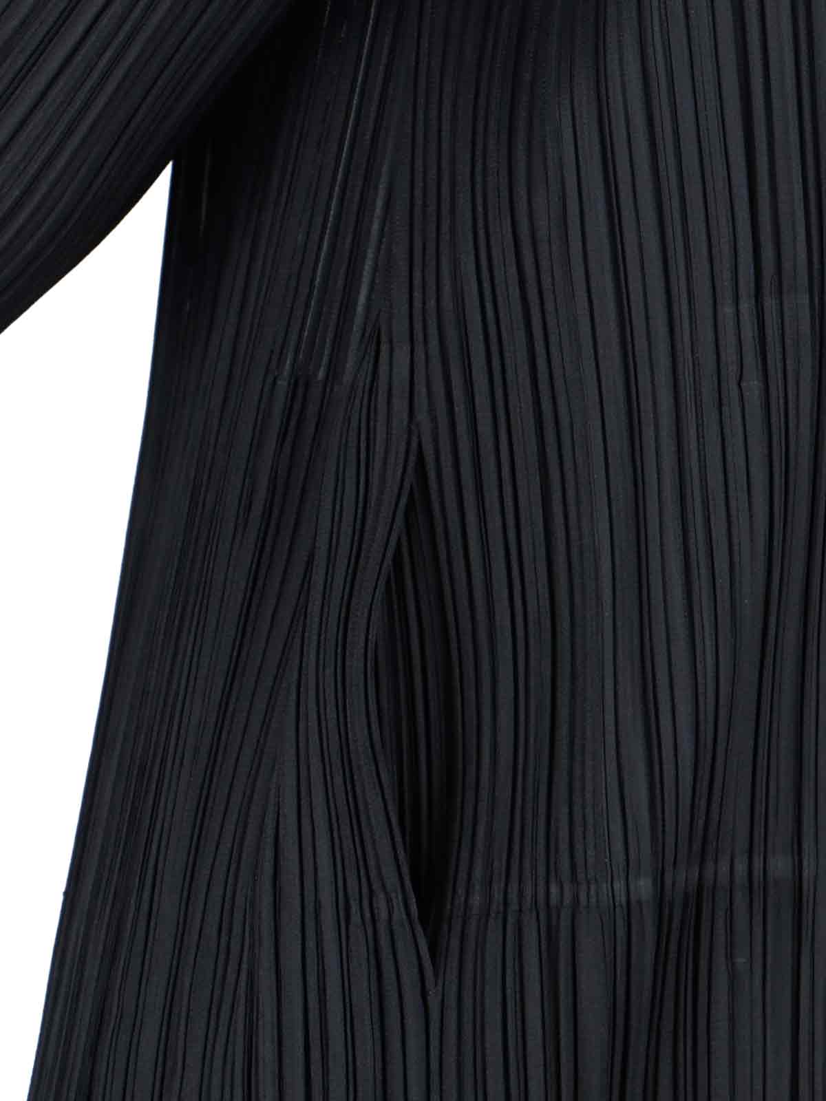 Issey Miyake Pleats Please Sweaters In Black
