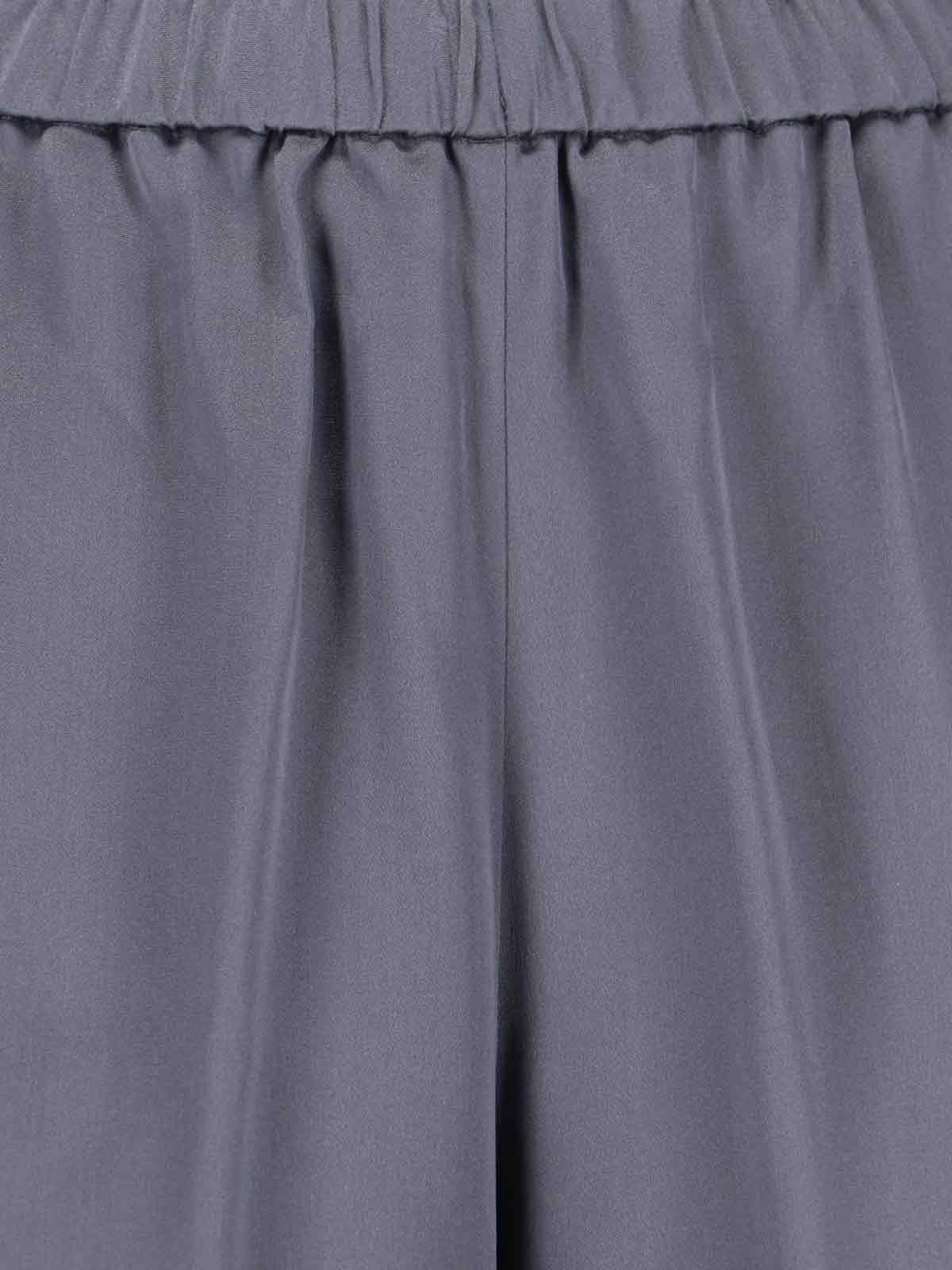 Aspesi Elasticated Trousers In Gray