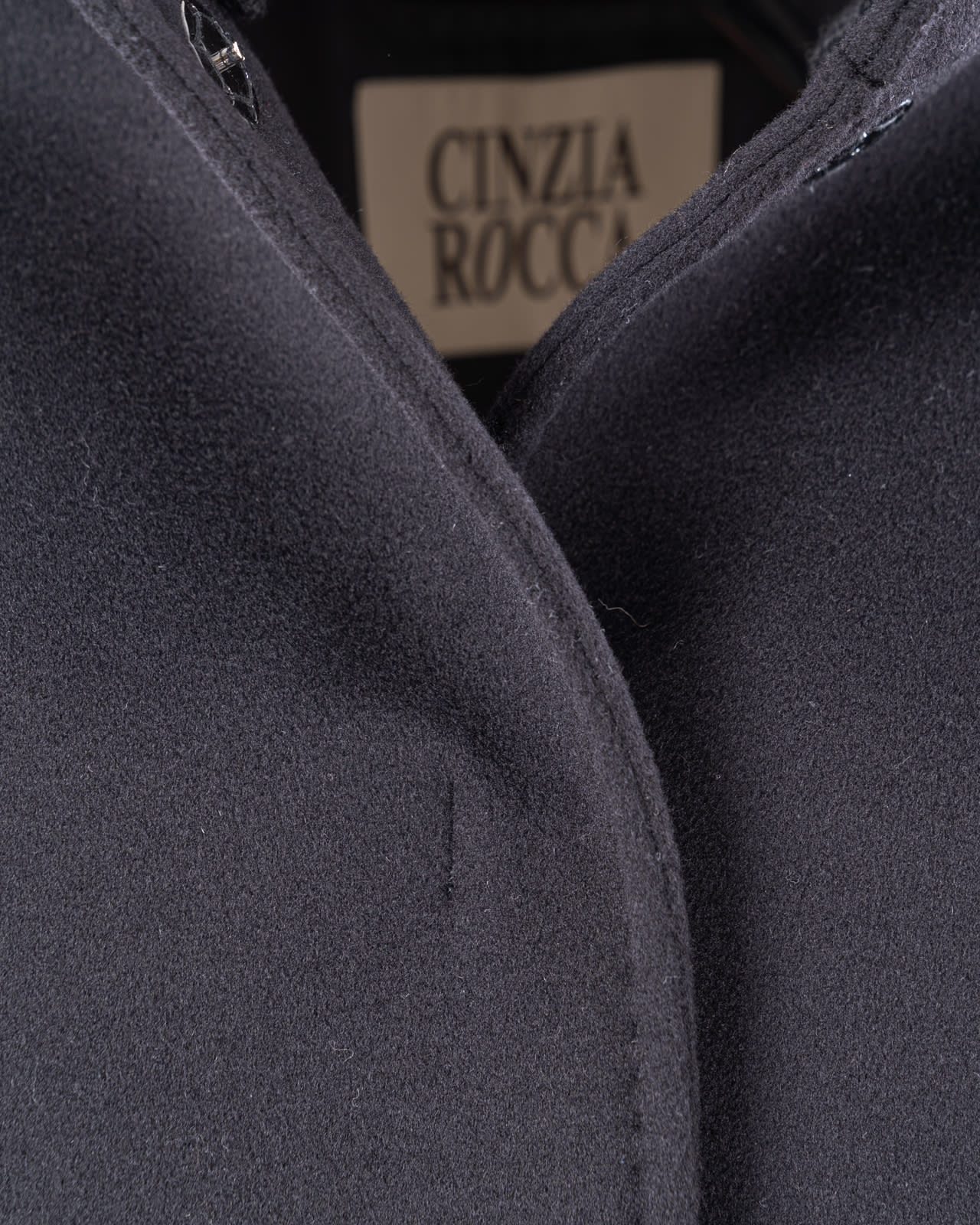 Shop Cinzia Rocca Coats Black