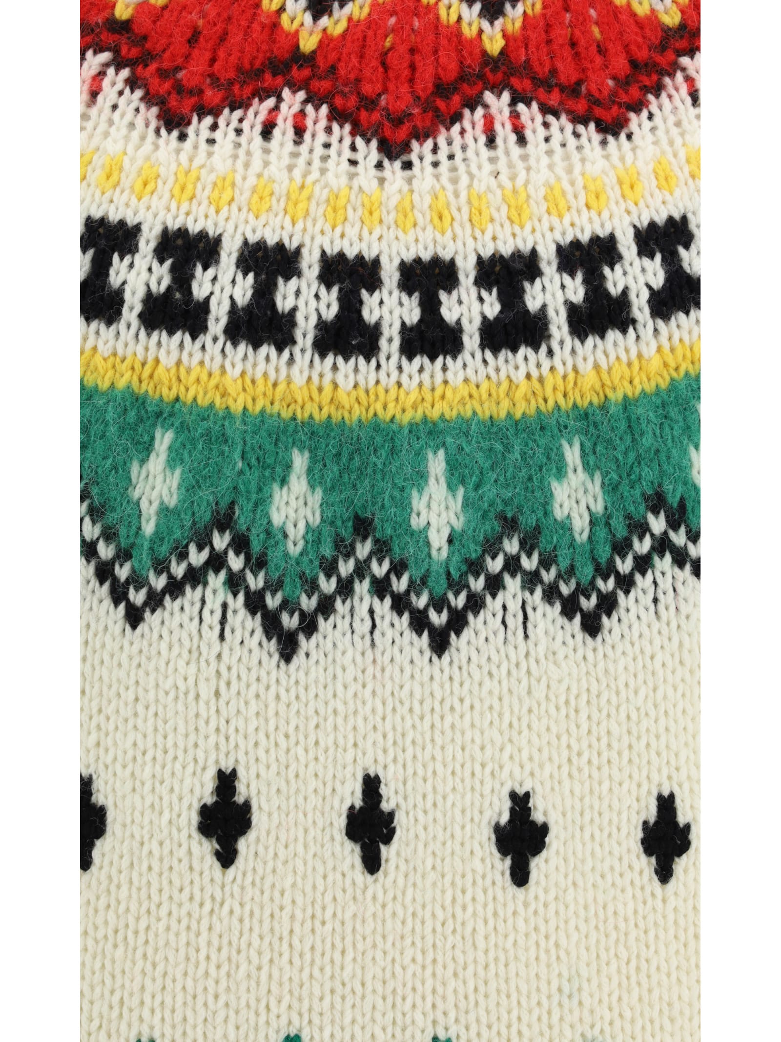Shop Moncler Tricot Sweater In Multicolour