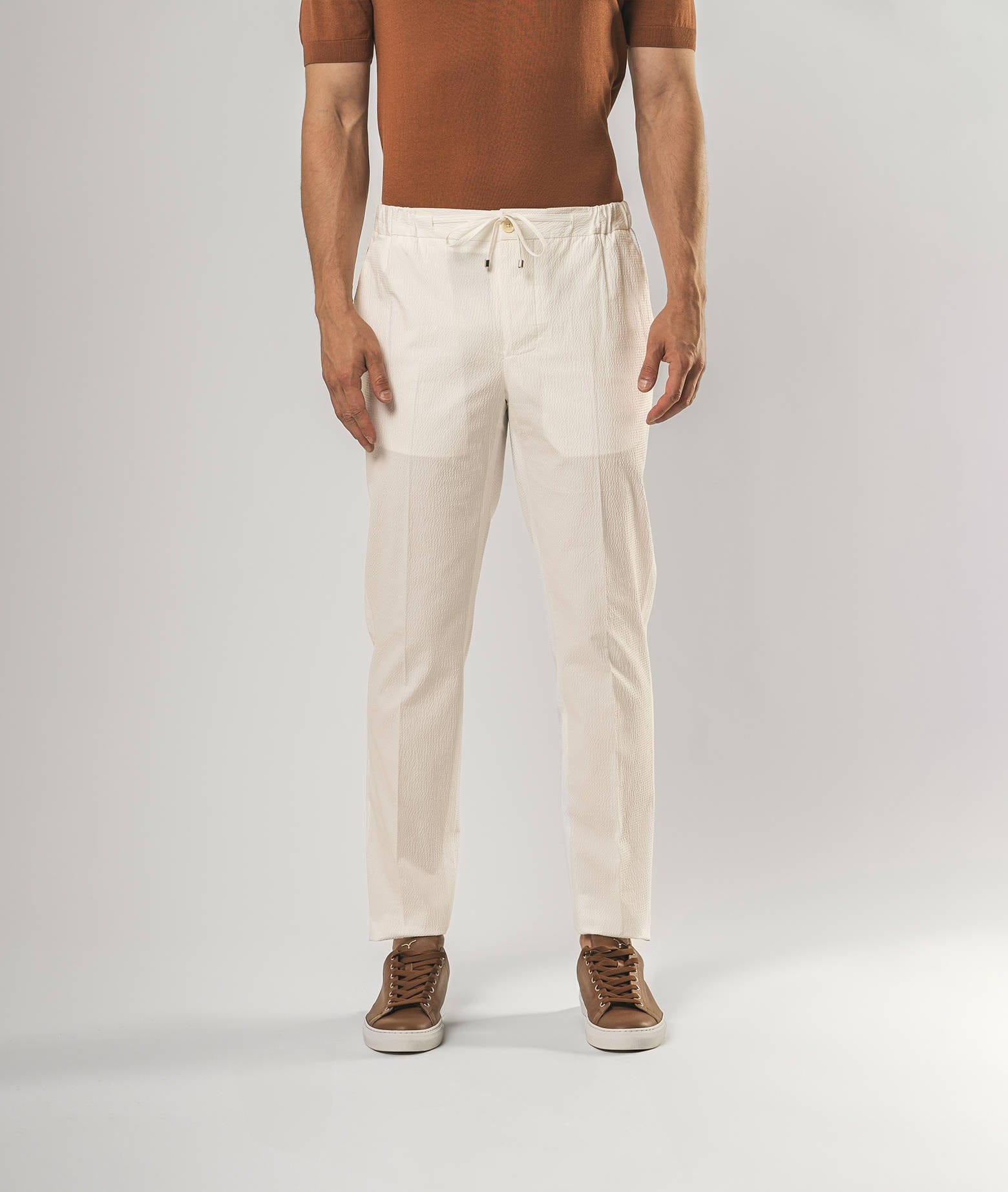 Larusmiani Trousers D20 Pants In White