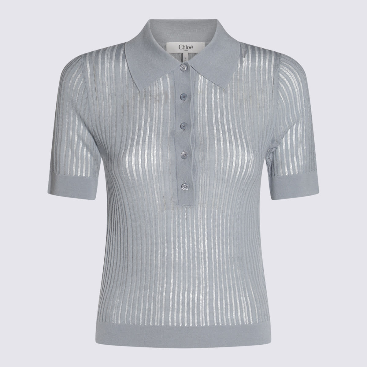 Chloé Blue Polo Shirt