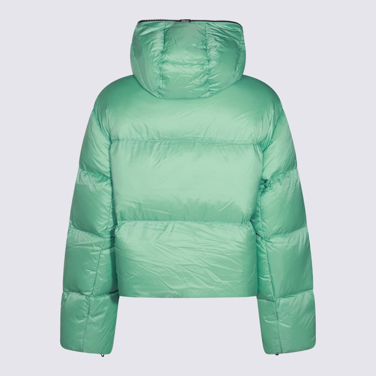 Shop Duvetica Green Down Jacket