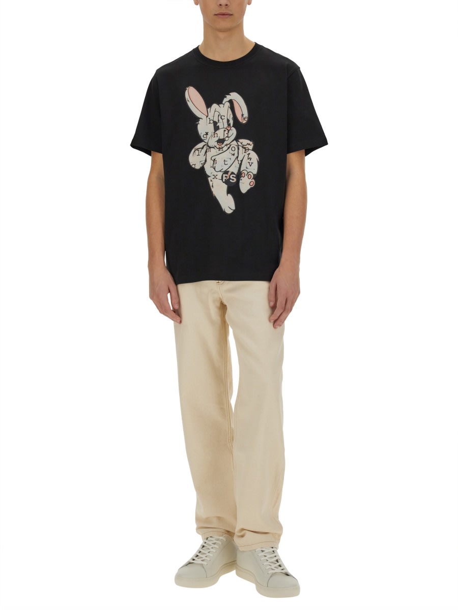 Ps By Paul Smith Ps Paul Smith Regular Fit T-shirt In Black