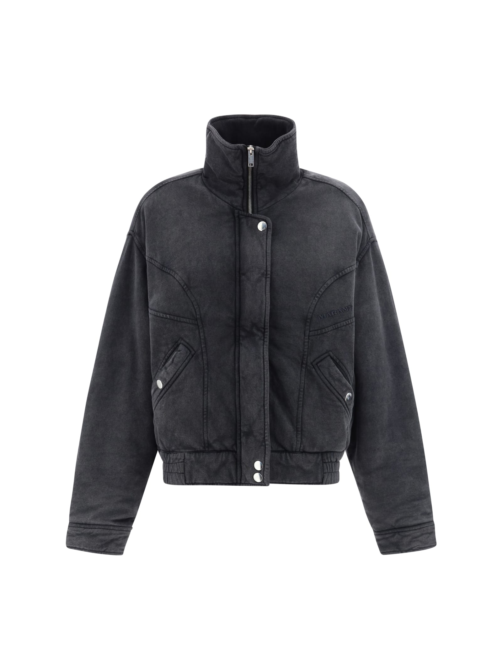 Isabel Marant Étoile Parveti Jacket In Faded Black