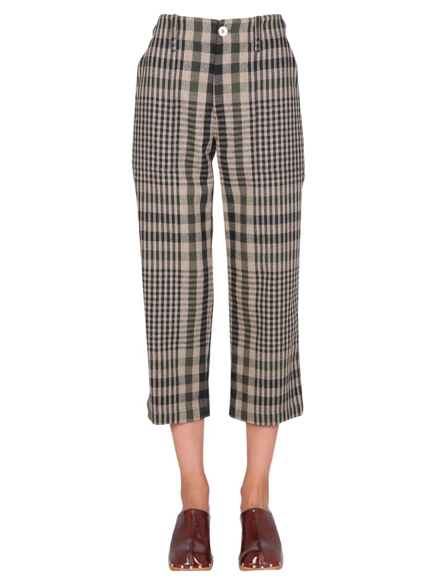 Shop Jejia Camille Trousers In Green