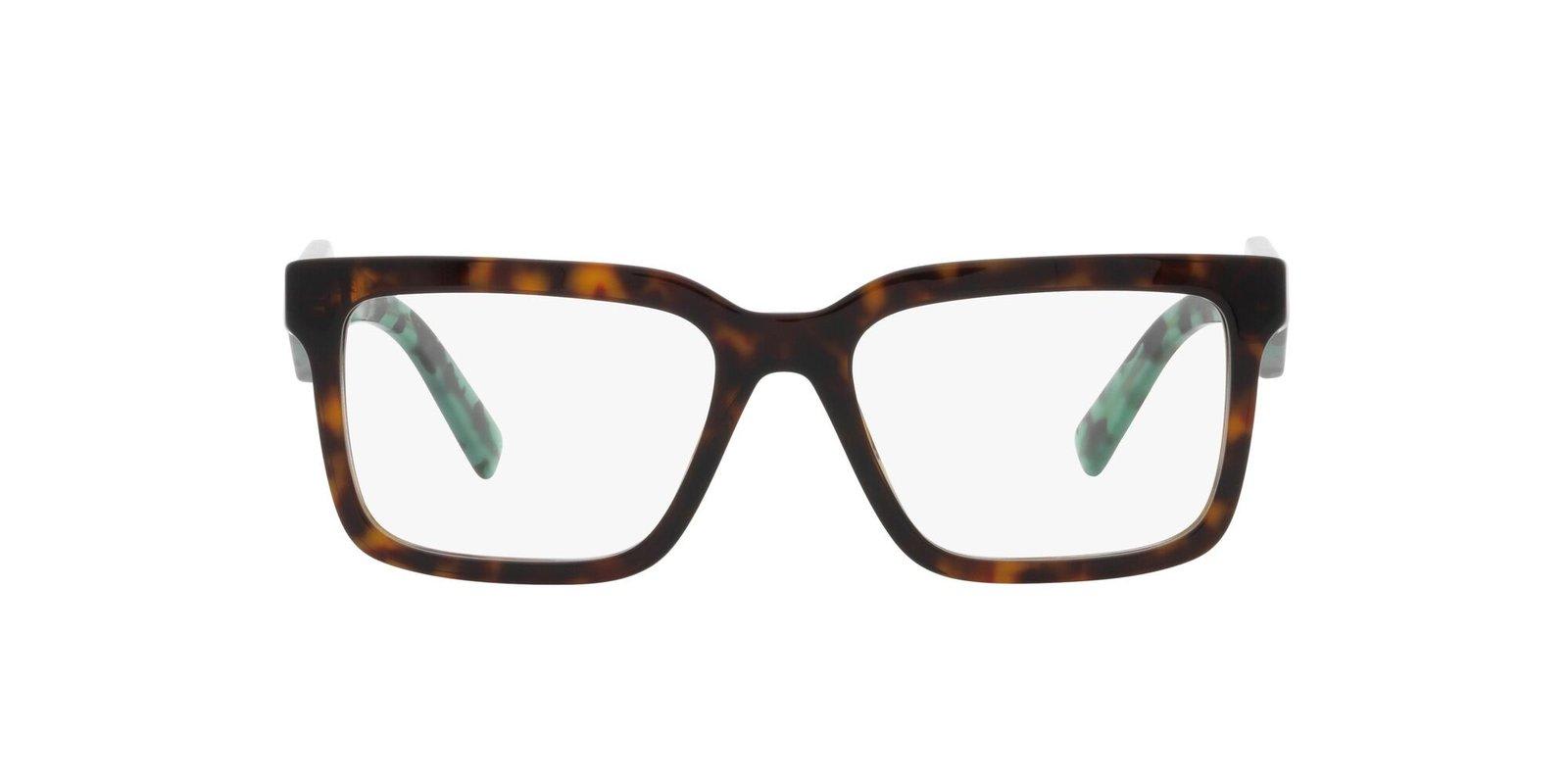 PRADA RECTANGULAR FRAME GLASSES 