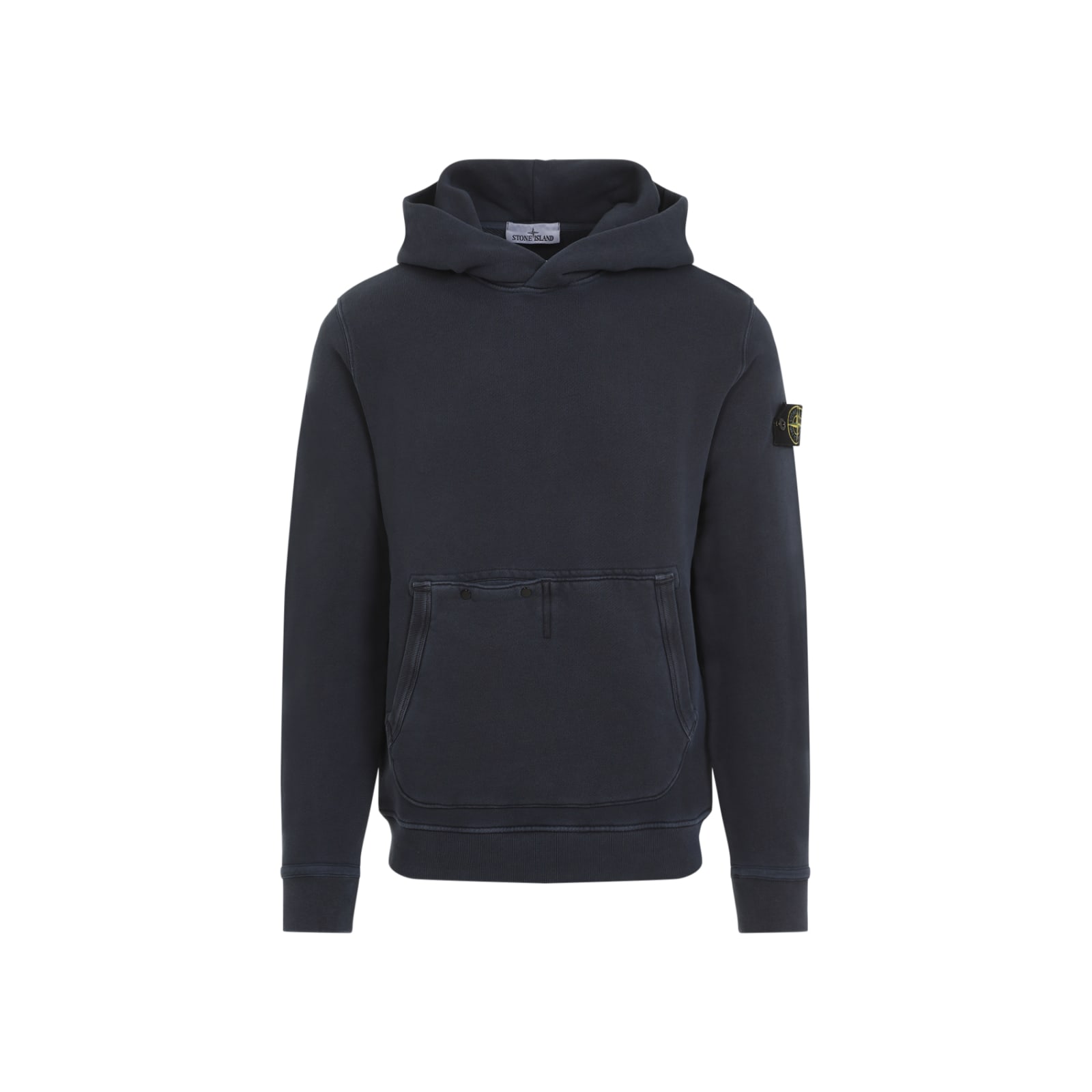 Shop Stone Island Sweatshirt In Navy Blue