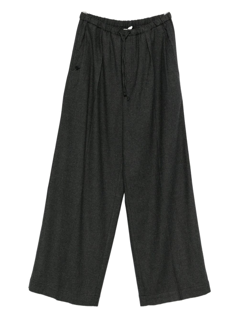 Closed Wool Blend Trousers In Multi