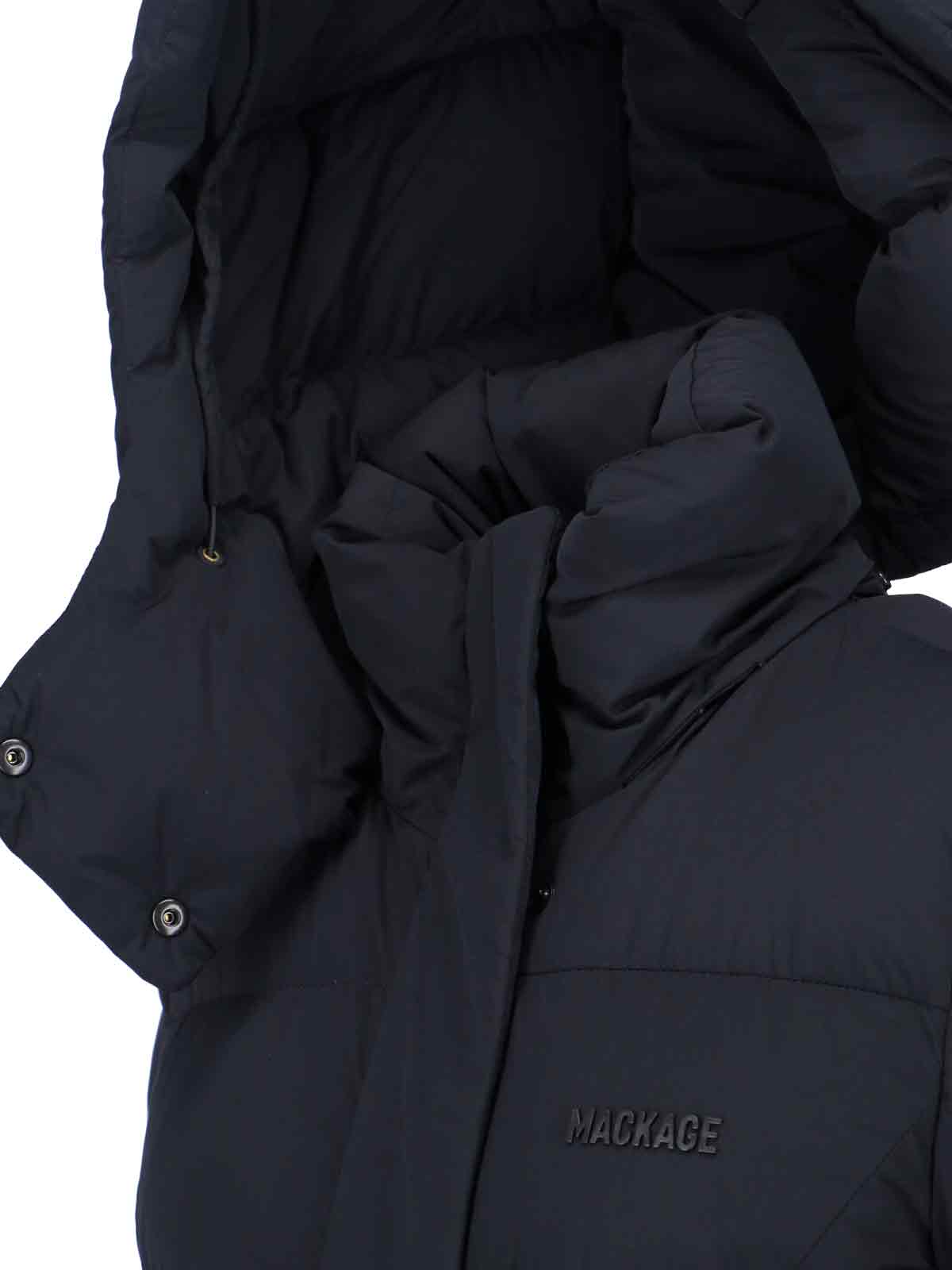 Mackage Maxi Calina-city Down Jacket In Blue