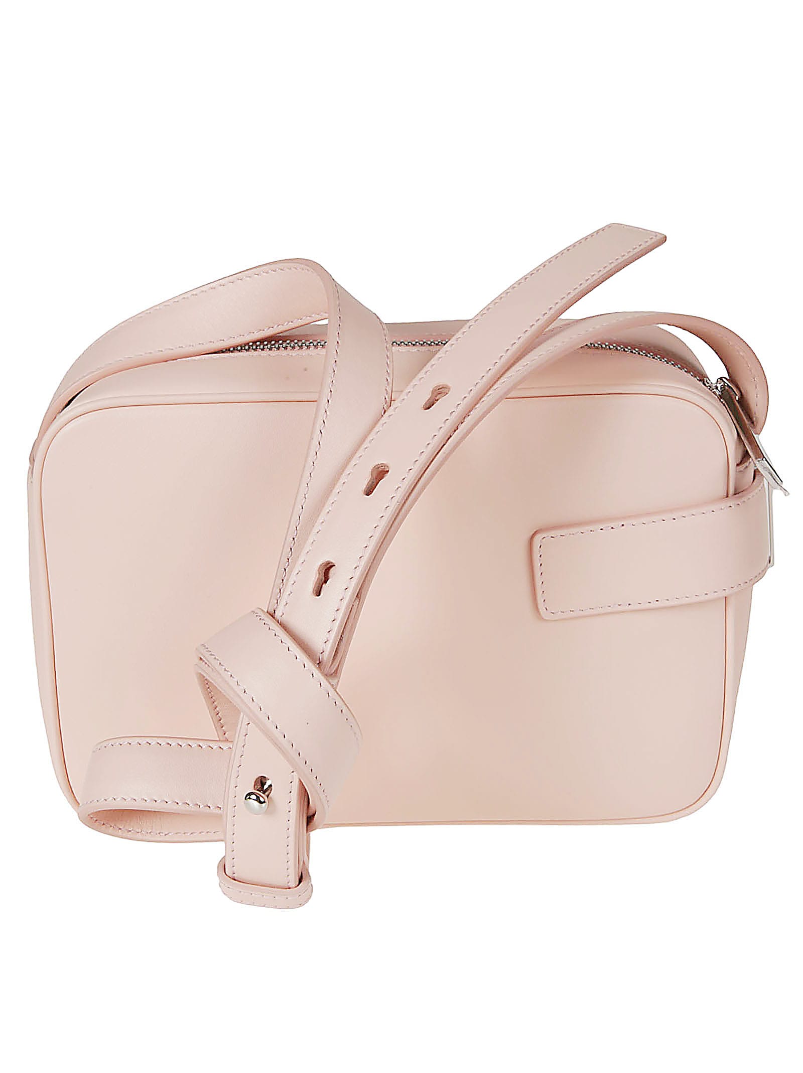 Ferragamo Small Camera Case Logo Crossbody Bag In Pink