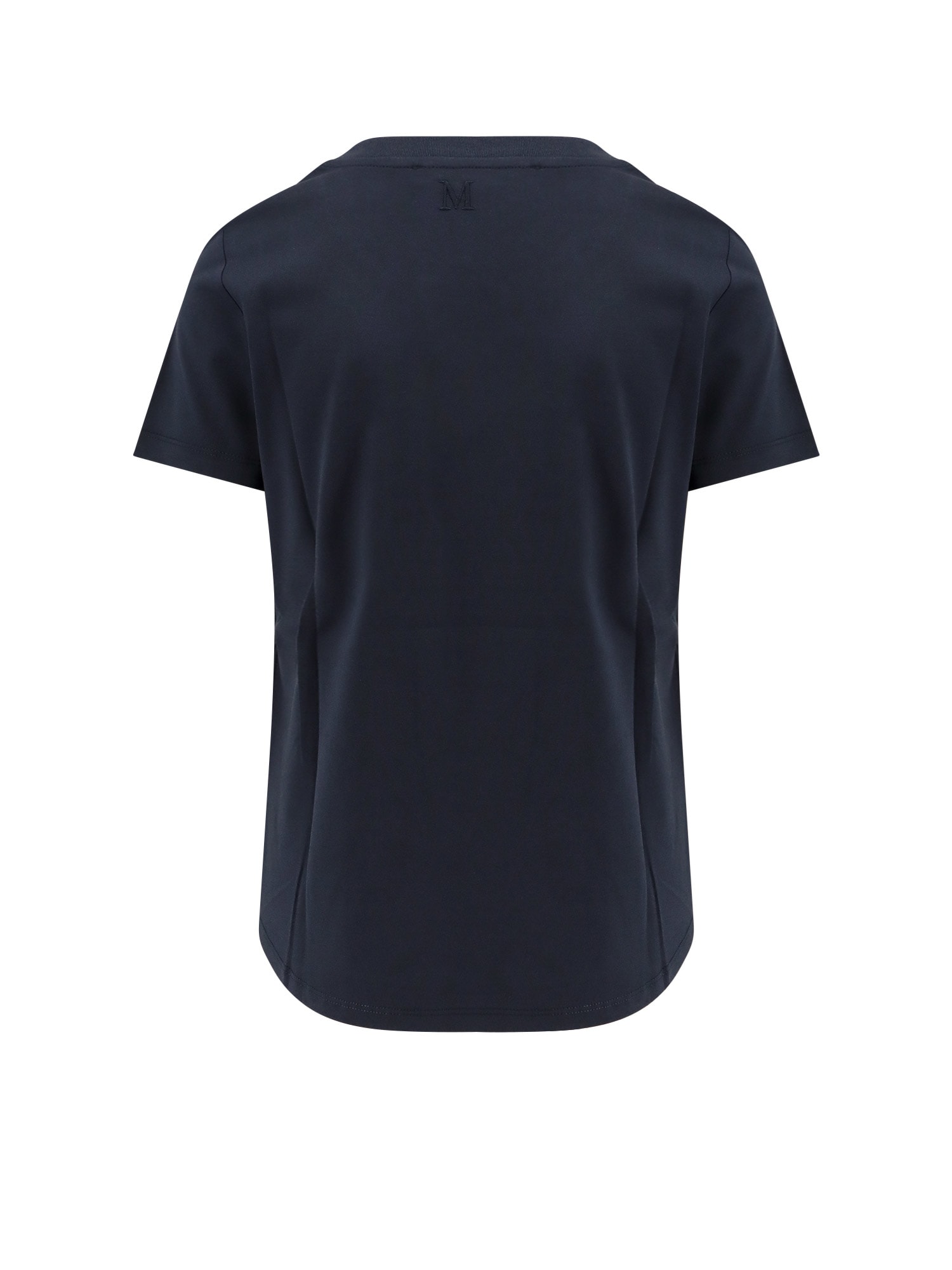 S Max Mara Reno Cotton T-shirt In Blue